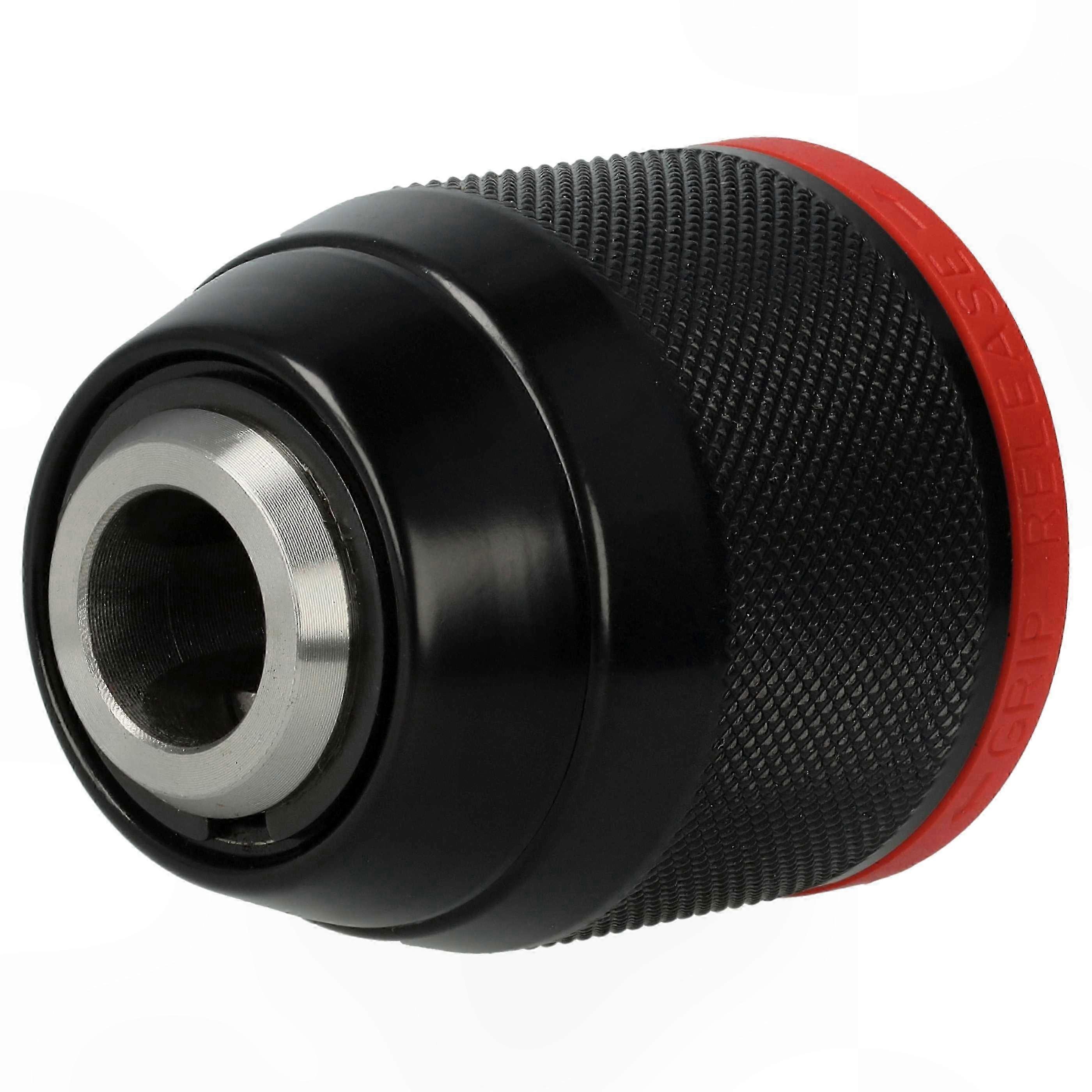 Quick-Release Drill Chuck Compatible with Metabo SBE 760, SBEV 1300-2, SBEV 1100-2, SBEV 1000 Cordless Drills, Red Black