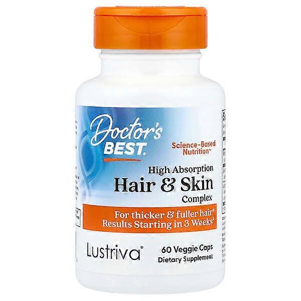 Doctor's Best, Hair & Skin Complex, 60 Veggie Caps