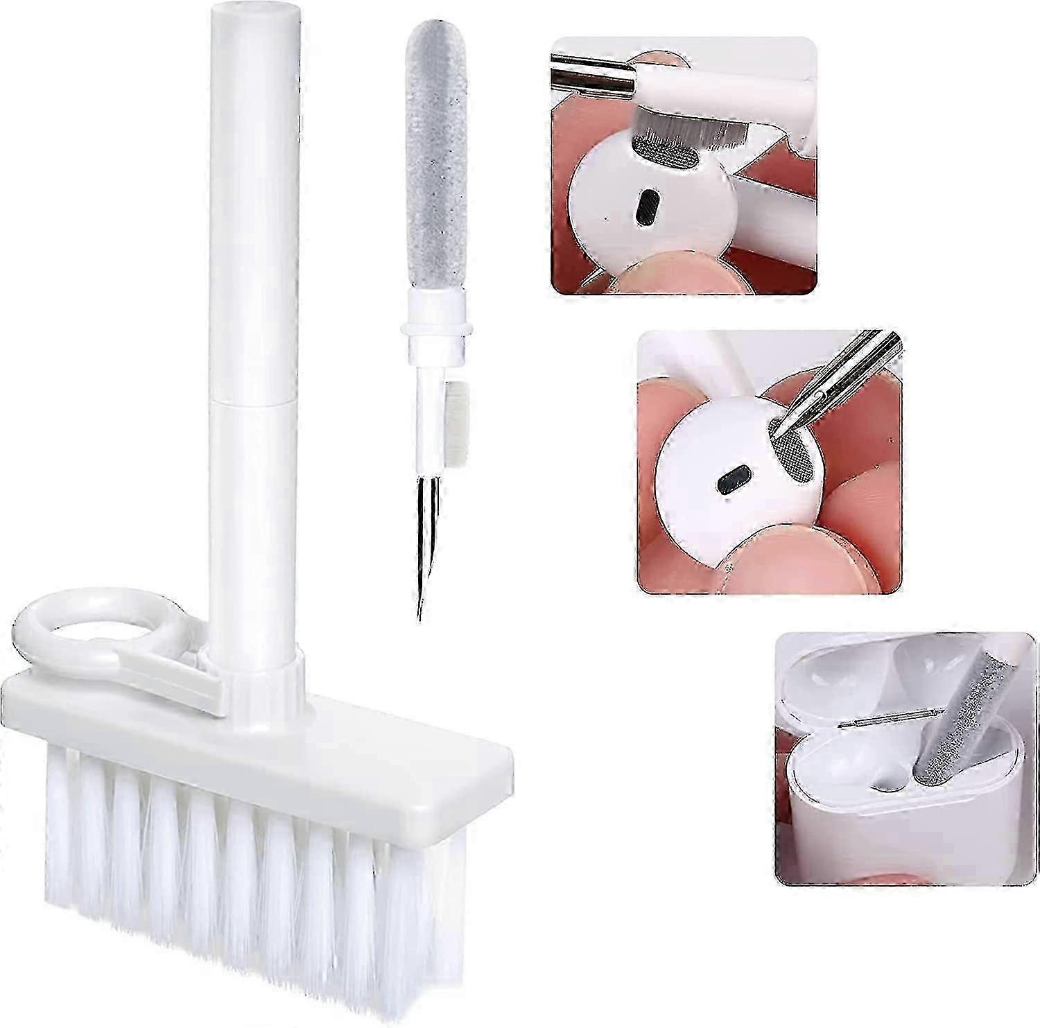 Cleaning Soft Brush Keyboard Cleaner 5-in-1 Multi-function Computer Cleaning Tools Kit Hr