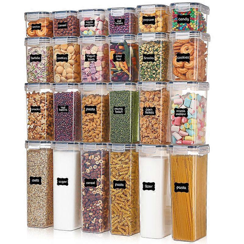 Plastic Kitchen and Pantry Organization Canisters for Cereal