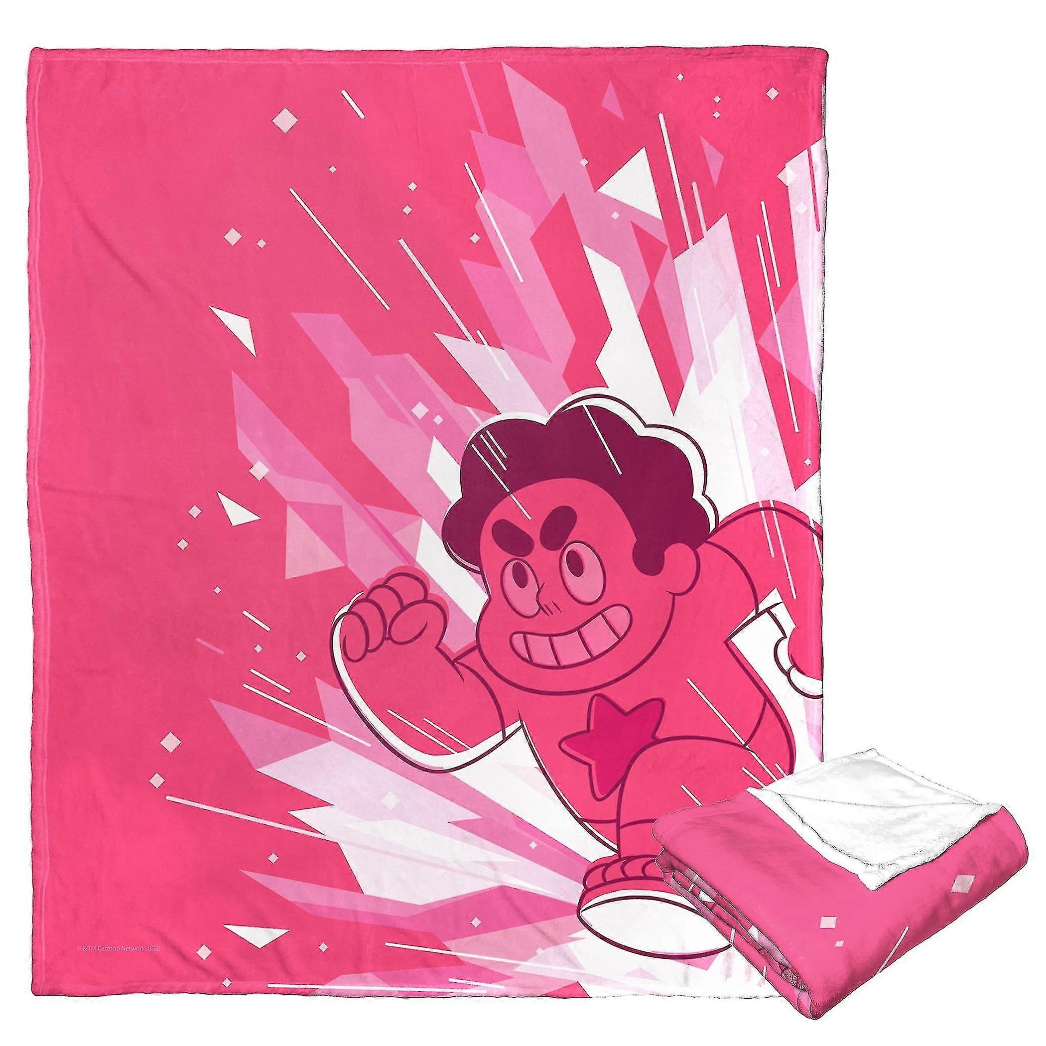 Couverture WB / Steven Universe, Steven Crystal Burst, Couverture au toucher soie-ujki59