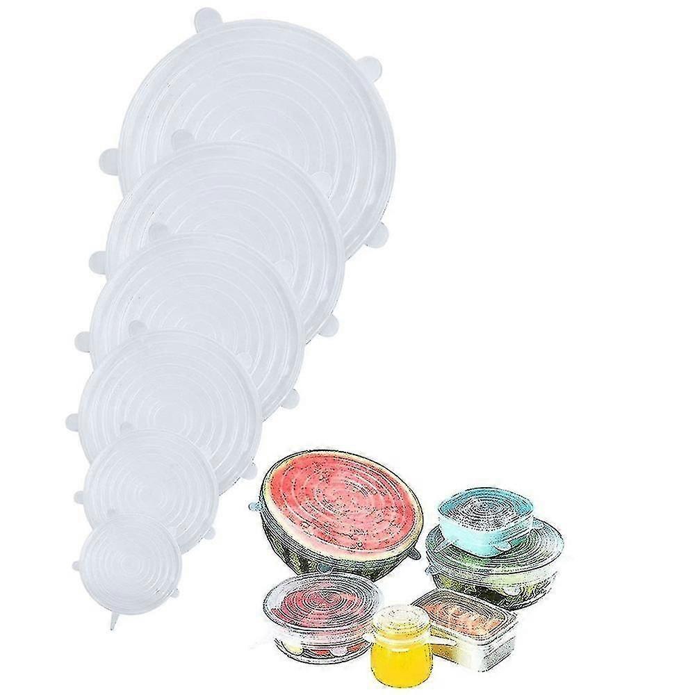 Silicone Stretch Lids Food Covers Reusable