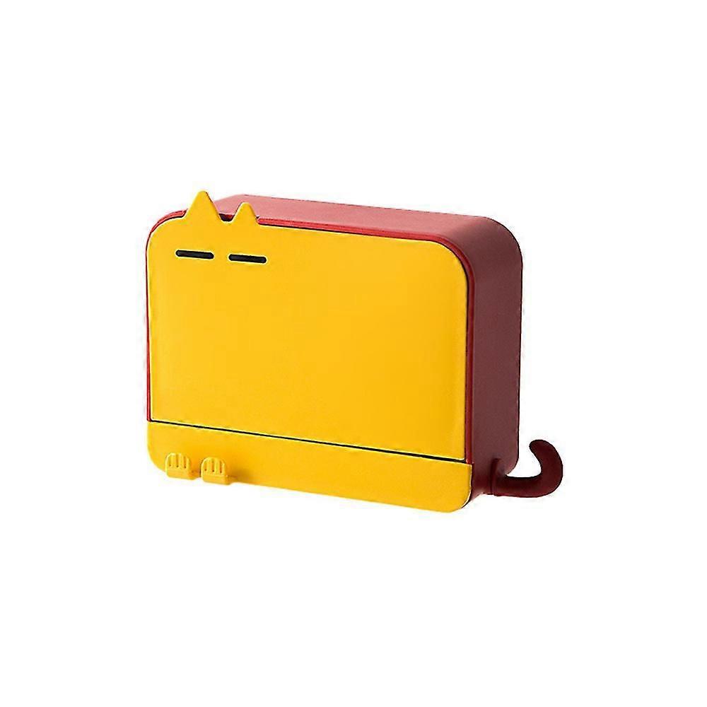 Splash Proof Soap Box With Water Holder & Hanger Wall Mounted Soap Dish