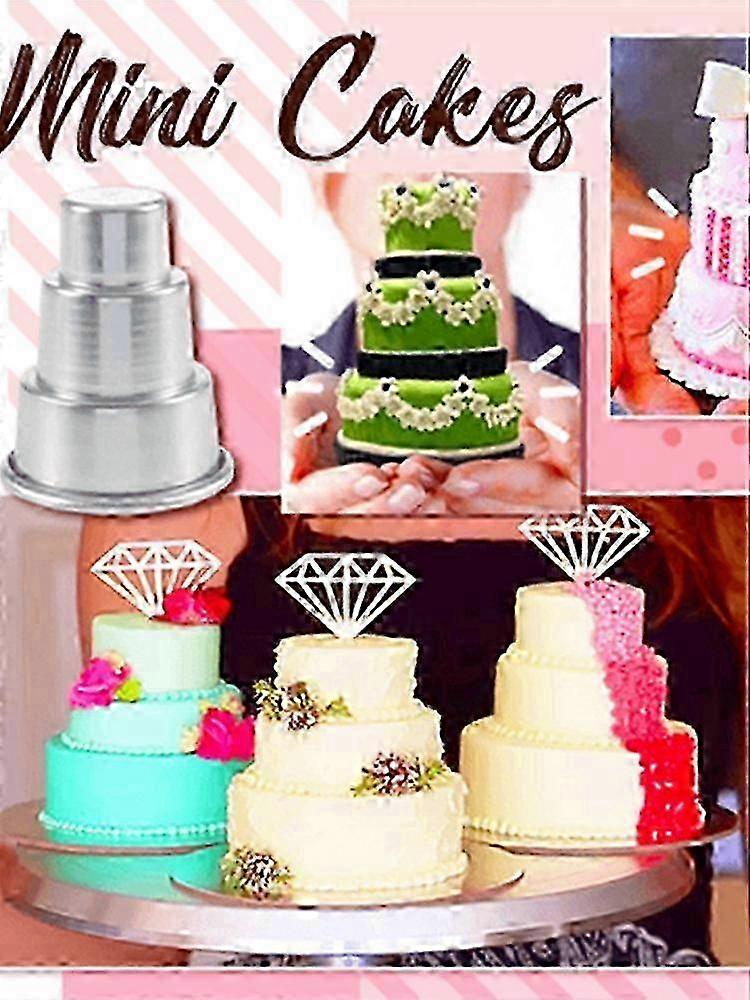 Mini Three-Layer Mold for Cupcakes and Chocolates