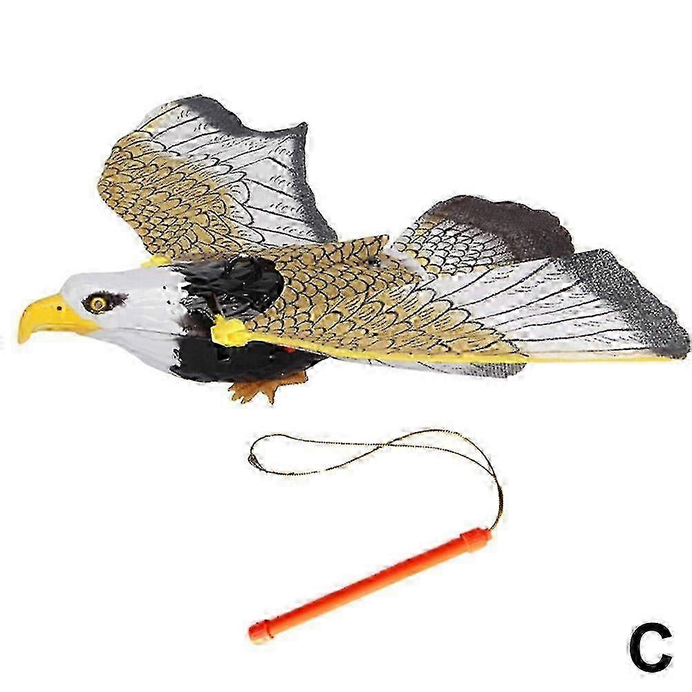 Interactive Electric Hanging Bird Toy - Simulation of Flying Eagle Toy for Cats