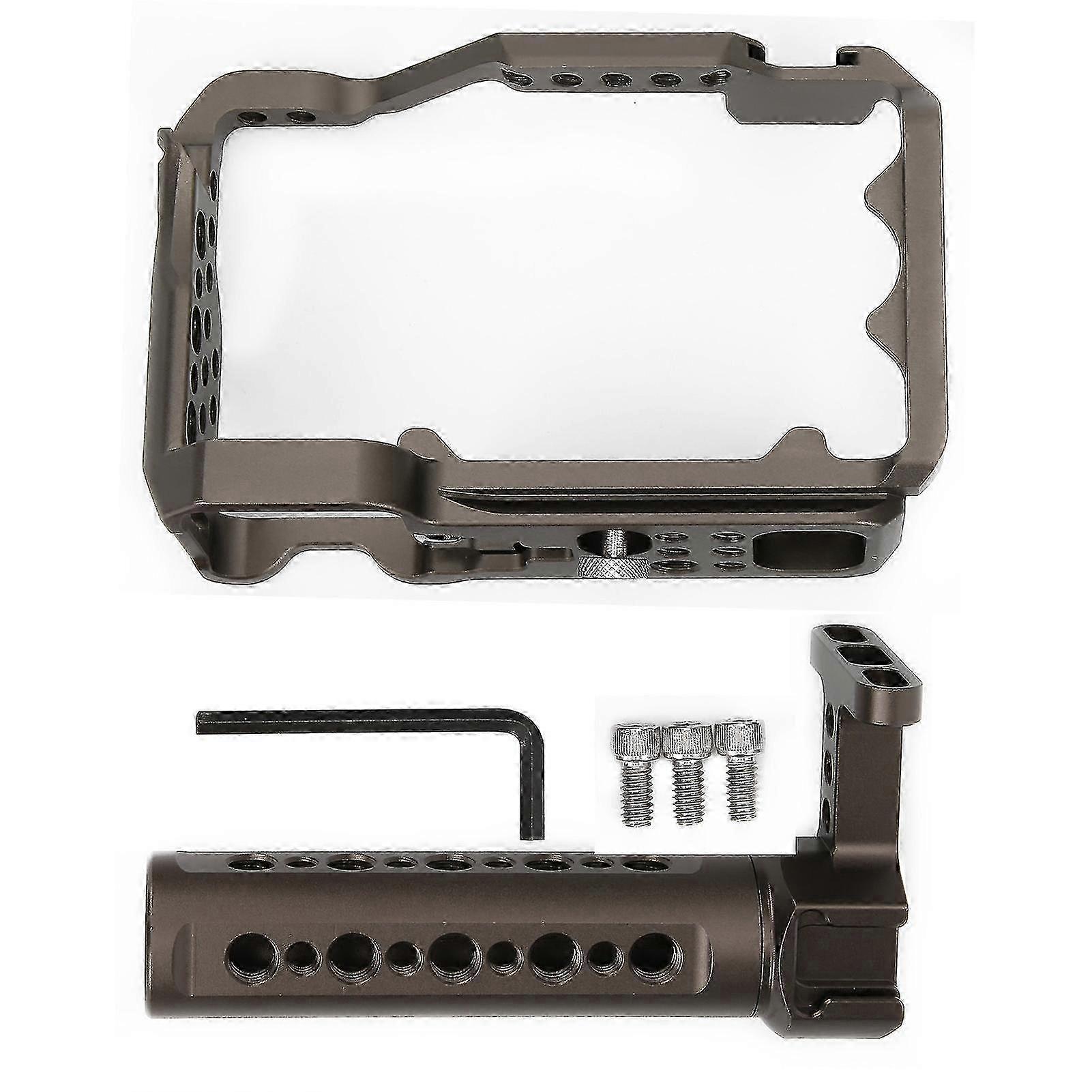Metal Camera Cage Top Handle Grip Multifunctional Top Handle Grip Replacement for Sony A7C