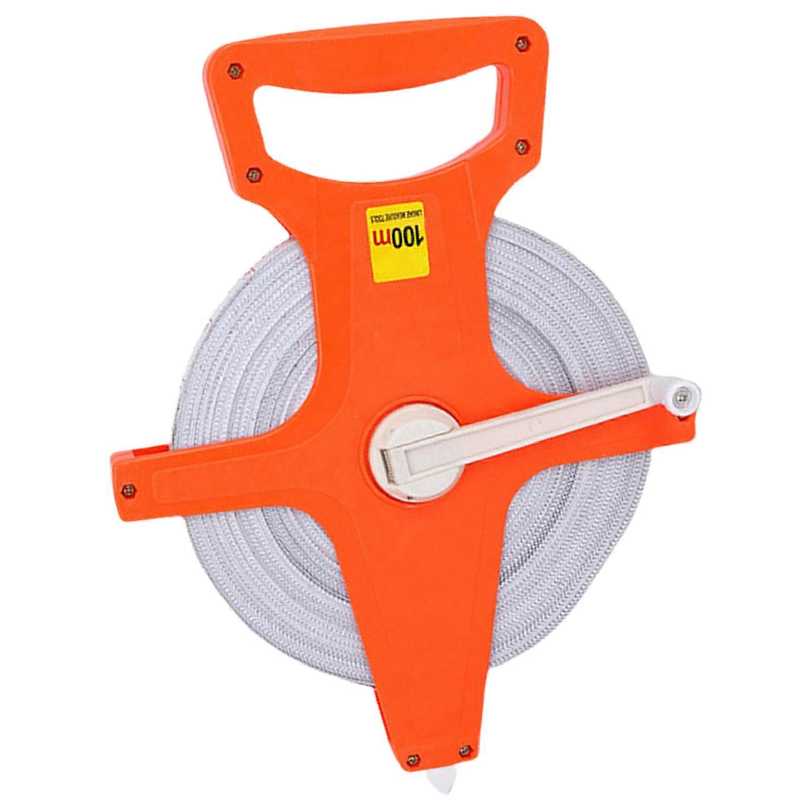 Professional Tape Measure For Precise Work Open Reel Fiberglass Tape Measure Measuring Ruler Woodworking Tool Multicolor