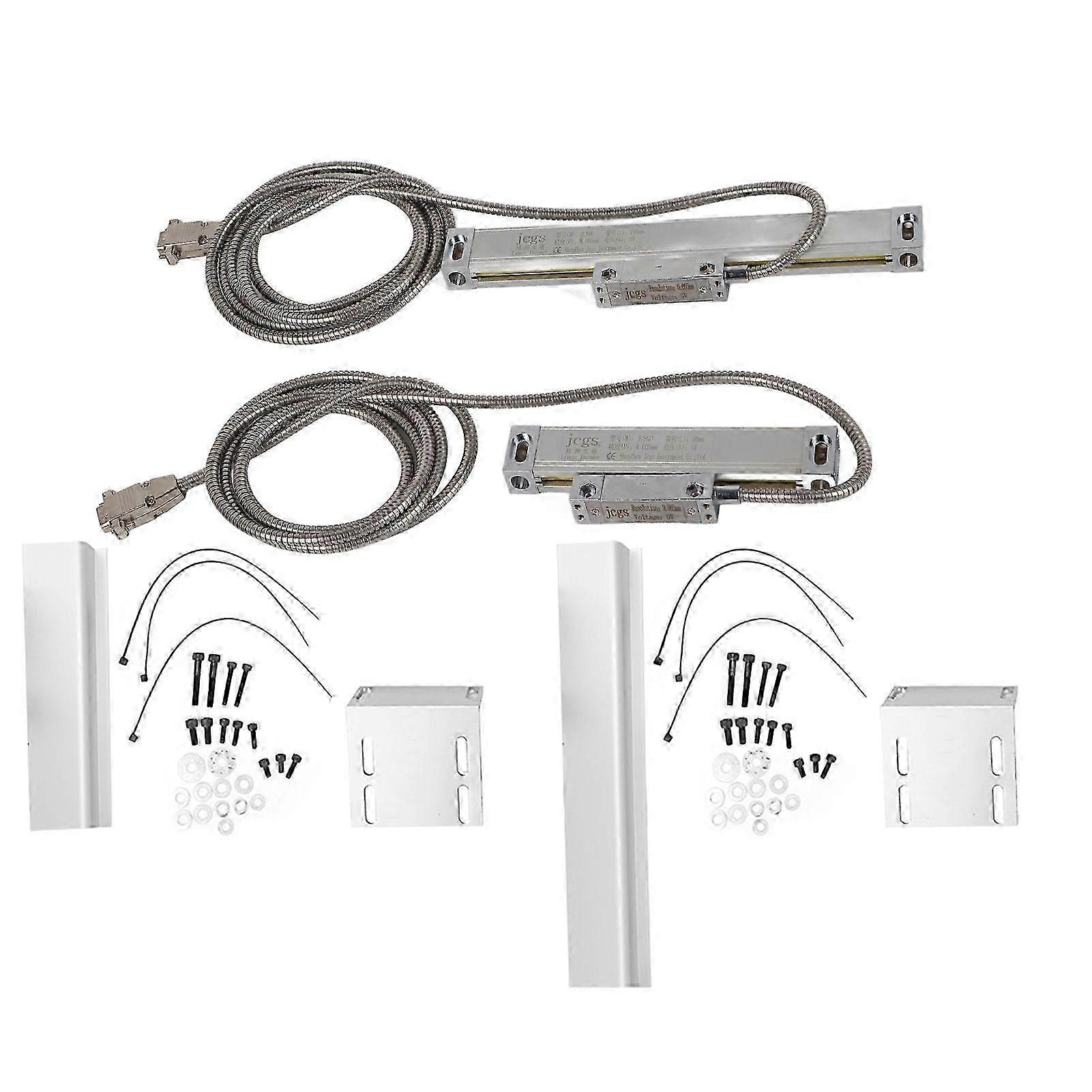 2AE/3AE Readout Linear Scale 50mm 150mm 5um DRO for CNC Milling Lathe Machine