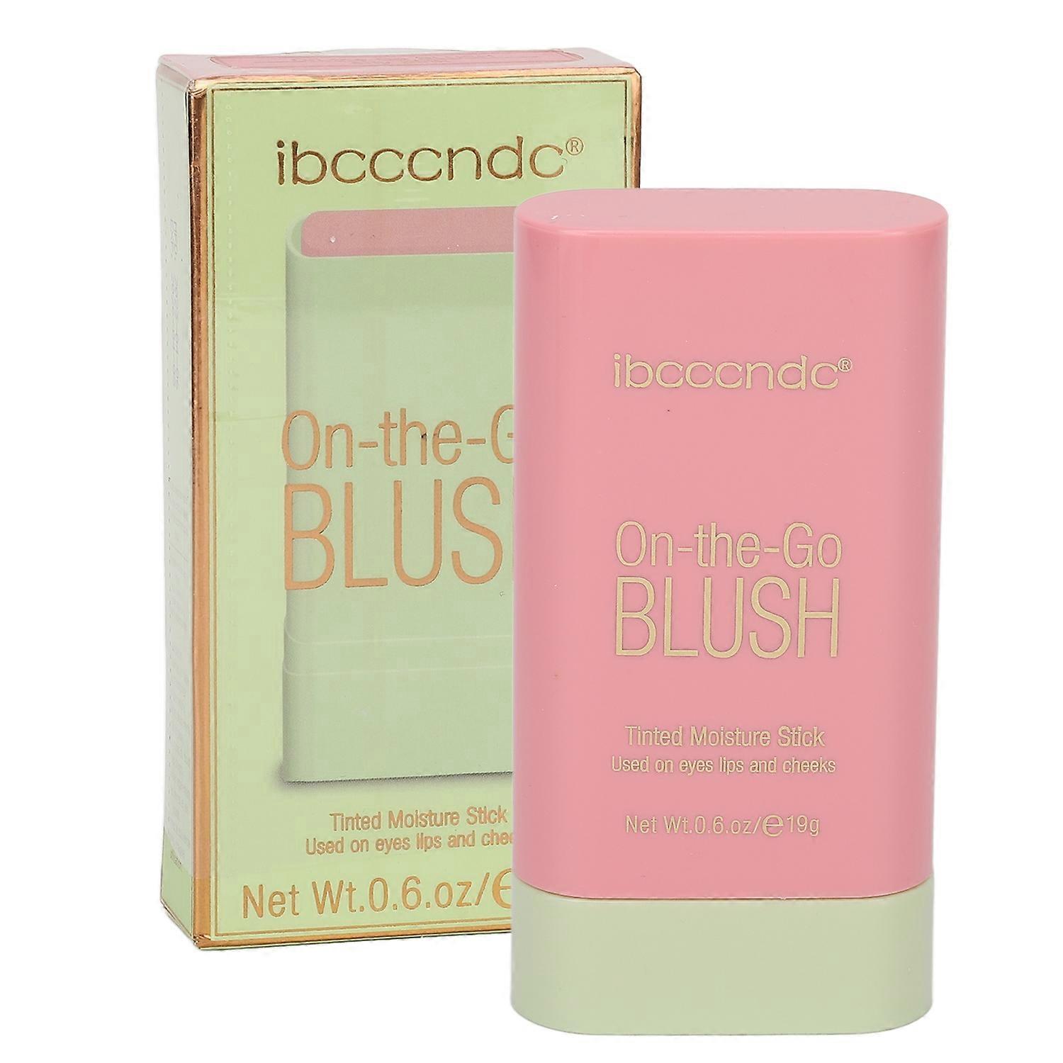 Cream Blush Three Dimensional High Color Rendering Blusher Smoothly Rotatable Blush Stick