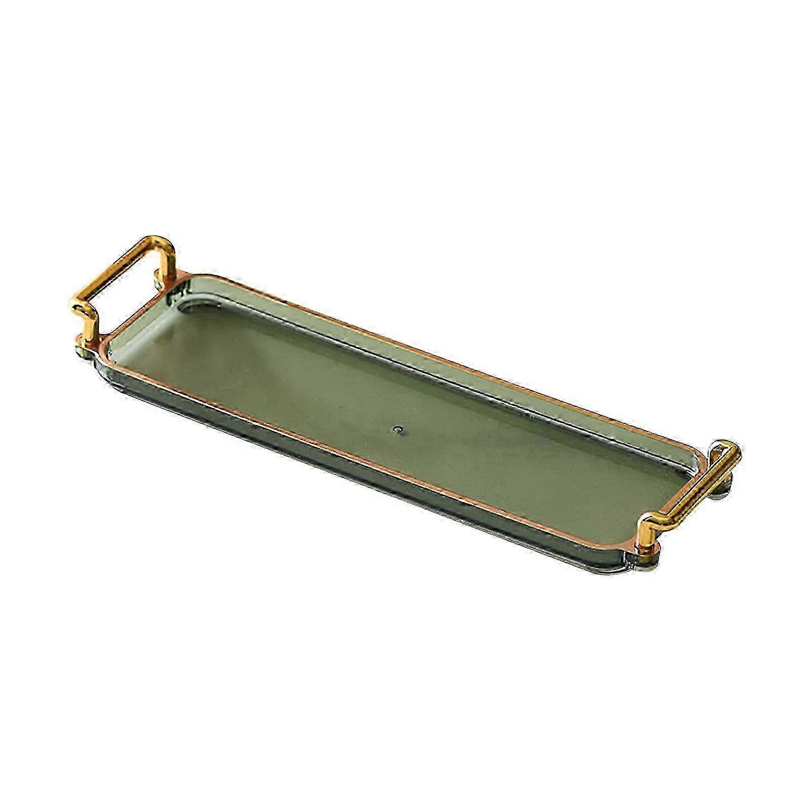 Rectangular Serving Platters Breakfast Plate Platter with Handles Dessert Tray