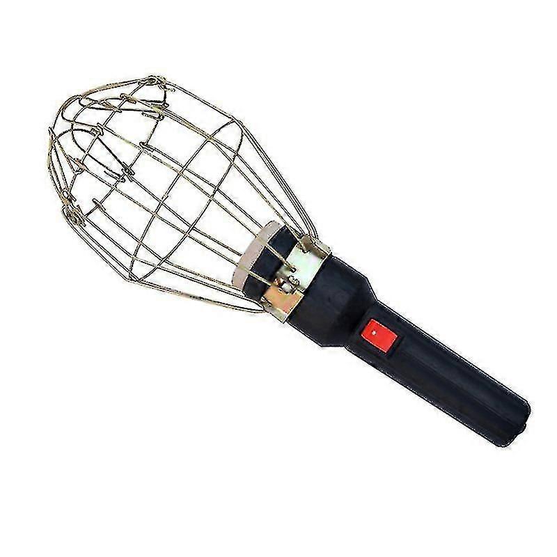 Multifunctional Working Light Mesh Handle Inspection Light E27 Light Head 36-220v Construction Light (without Light Source) Well