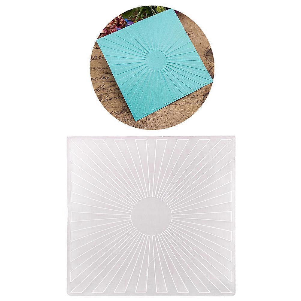 Plastic Embossing Template DIY Stencil for Album Decoration