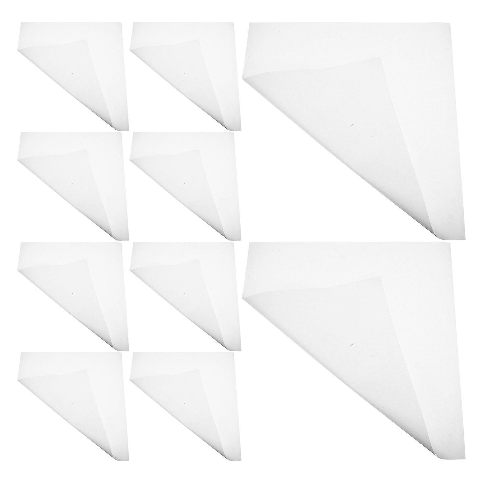 Fish Lantern Material Paper for Lantern Making 10 Sheets White Craft Paper