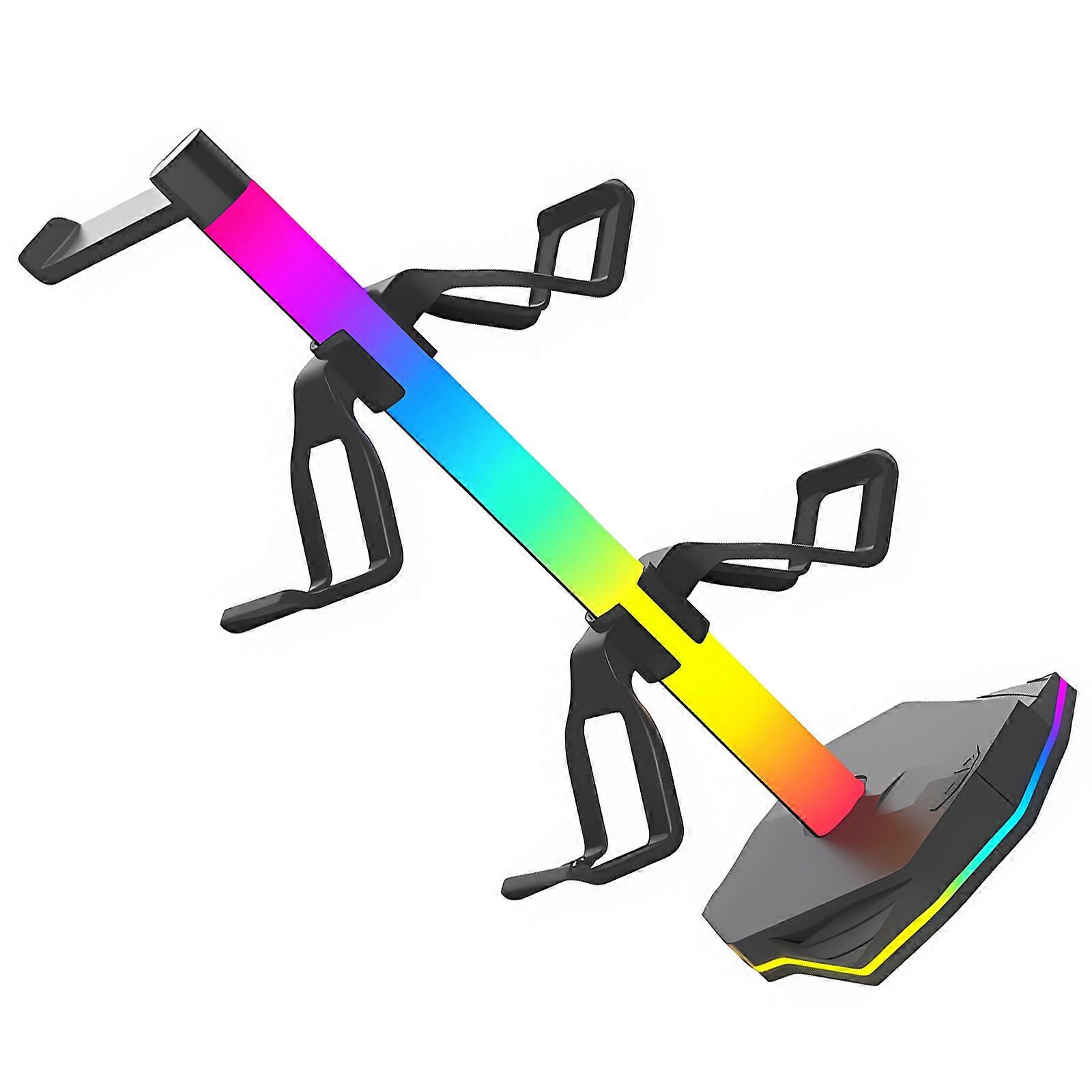 Charging Dock and Headphone Stand for Multiple Controllers Secure Storage Space Saving Design ABS Stand Multicolor