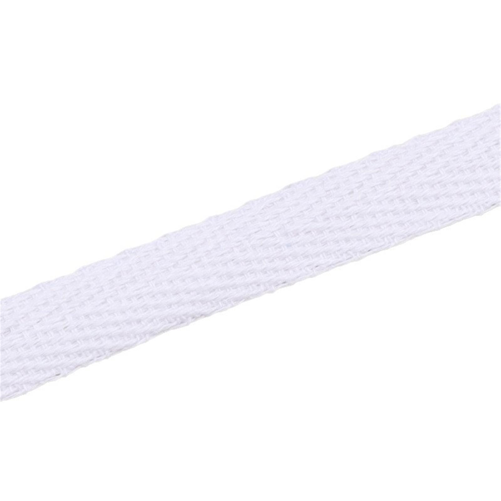 Natural Cotton Bias Binding for Tailoring Projects Edges Finishing Cuffs Necklines Crafting Accessory  White