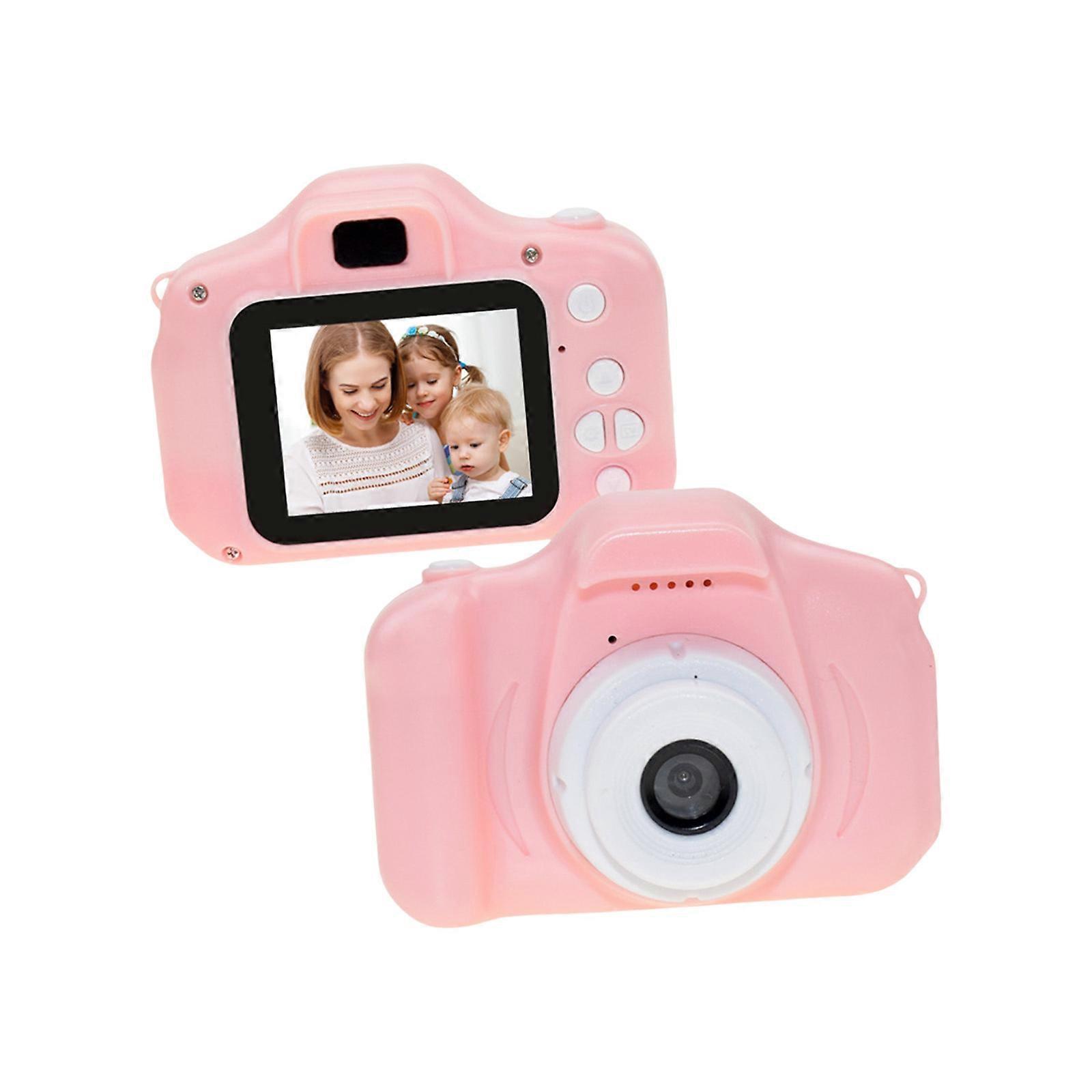 Mini Digital Camera Video LCD Screen Display Small Camera Can Take Pictures Cartoon Toys Camcorder for Kids Photography  P