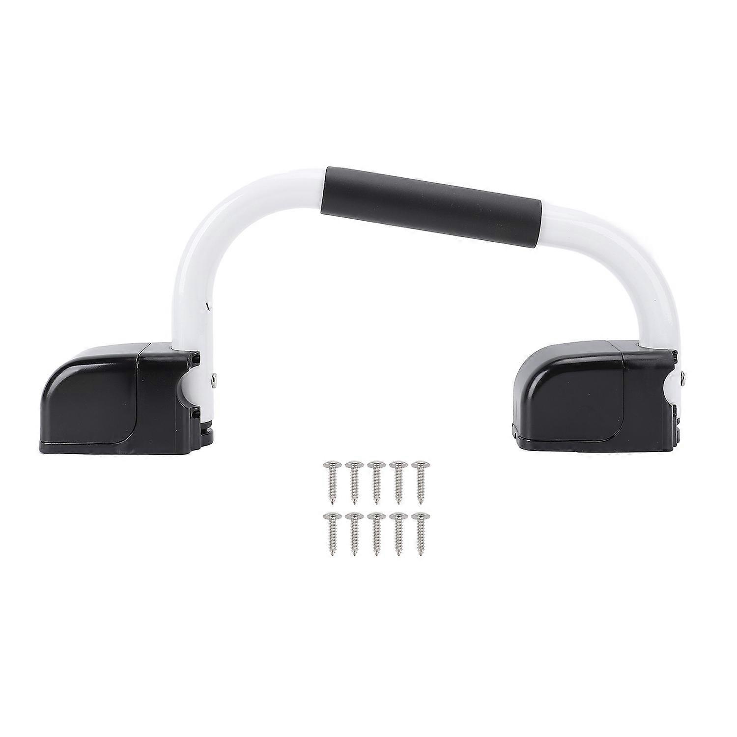 RV Hand Rail Folding Handle Entry Door Grab Bar Aluminum Alloy Soft Touch Assist Handle for Motorhom