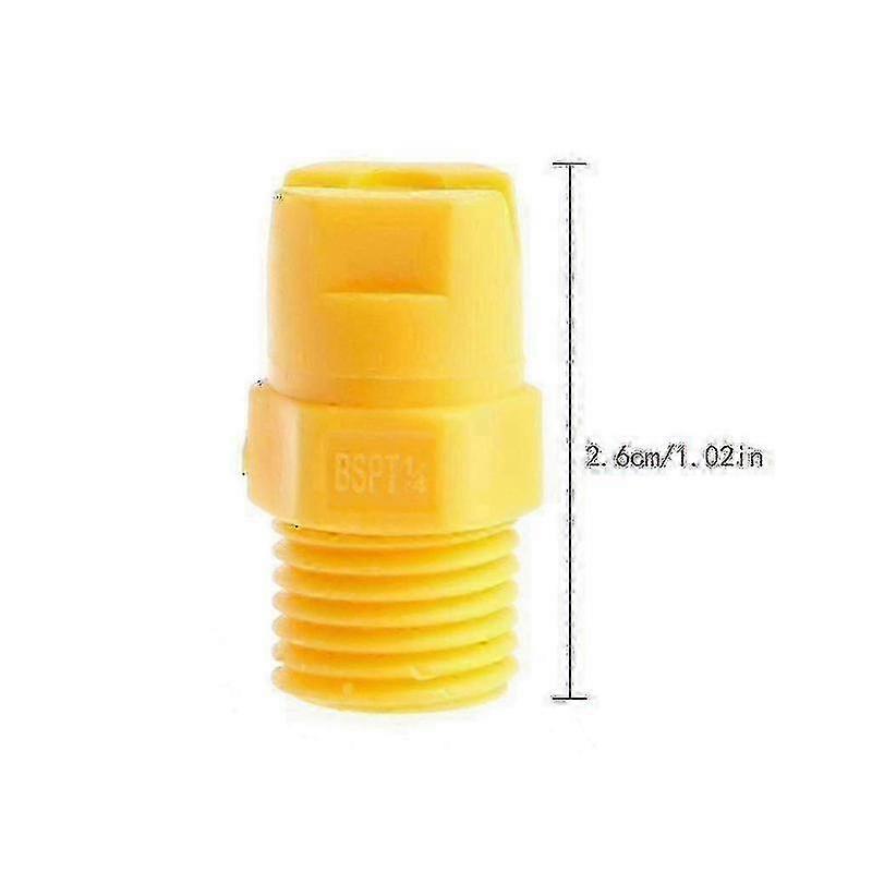Flat Fan Spray Nozzle Plastic Washer Tips Surface Cleaner