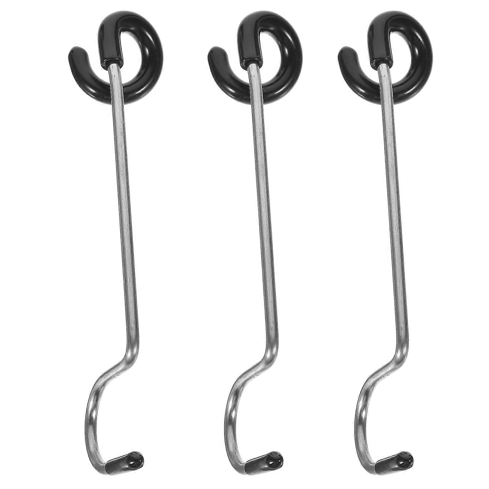 3Pcs Camping Light Hooks Light Pole Hooks Tent Lamp Hooks Versatile Hangers