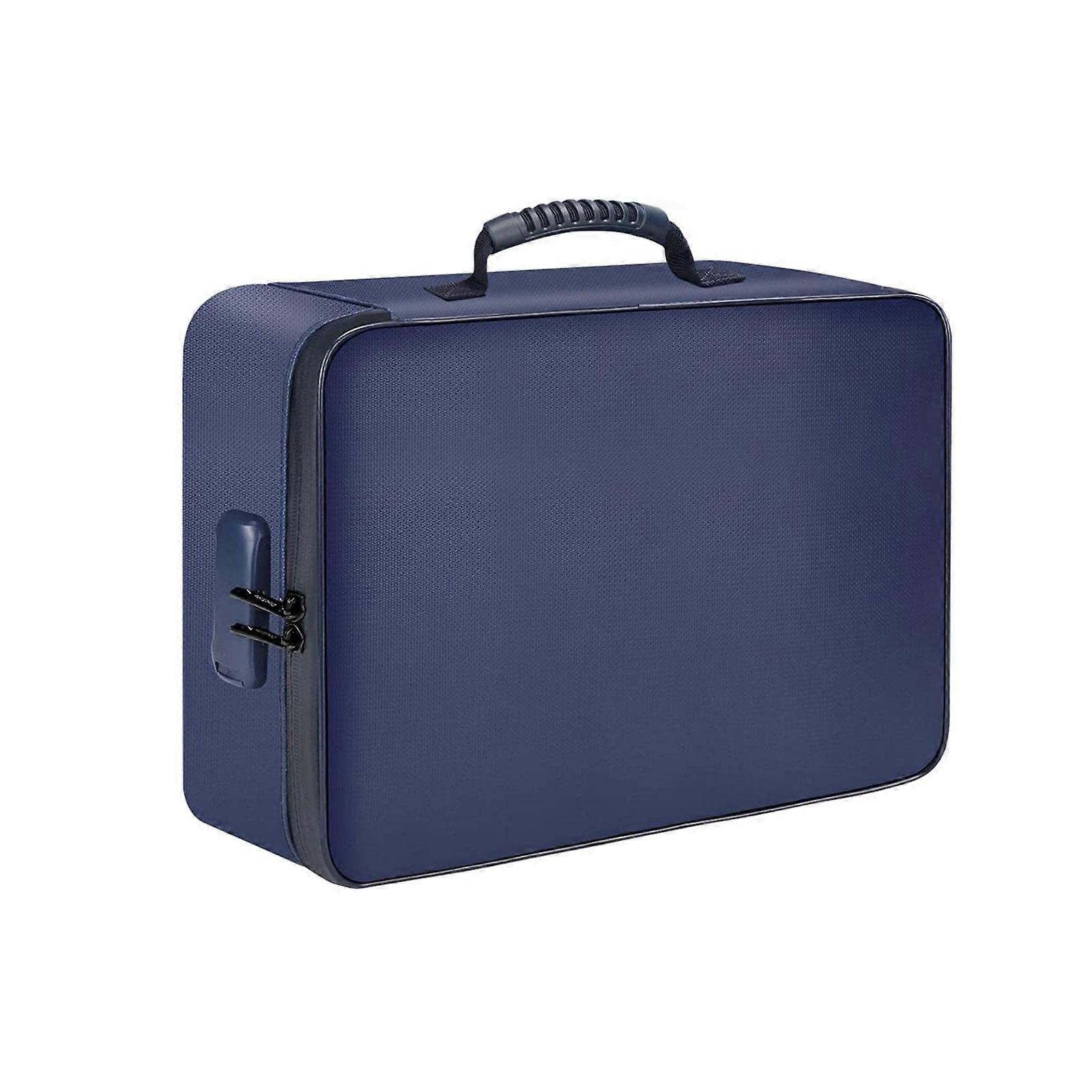 Multifunctional Foldable Document File Storage Bag Grey