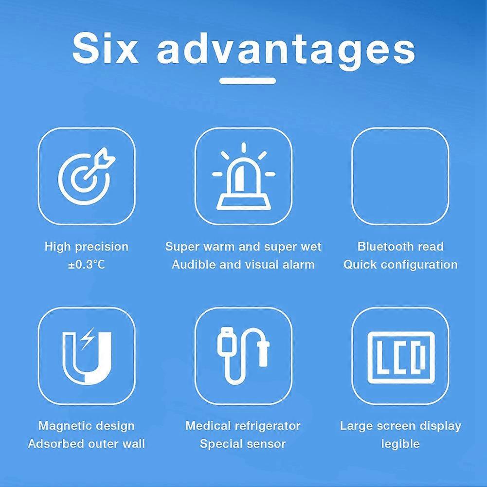 Θερμόμετρο παρακολούθησης υγρασίας θερμοκρασίας Ψηφιακό καταγραφικό δεδομένων Καταγραφικό Θερμοκήπιο μεταφοράς ψυχρής αλυσίδας