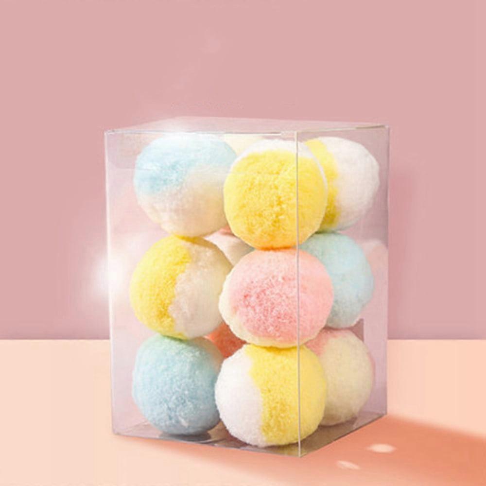 Magic Cat Balls, Fun Adorable Colorful Soft Quiet Felted Fabric Balls, Assorted Indoor Cats Interactive Playing Ball Unique for Cat Lovers