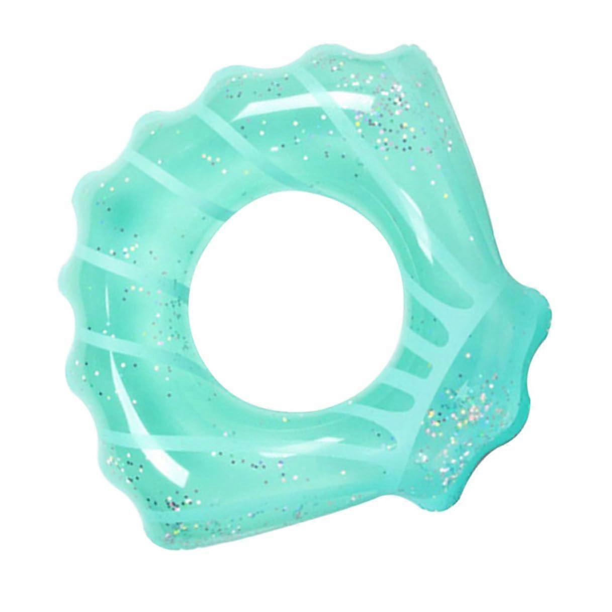 Inflatable Pool Float Swimming Ring for Adults, Shell Shape PVC, LeakResistant, Quick Inflate