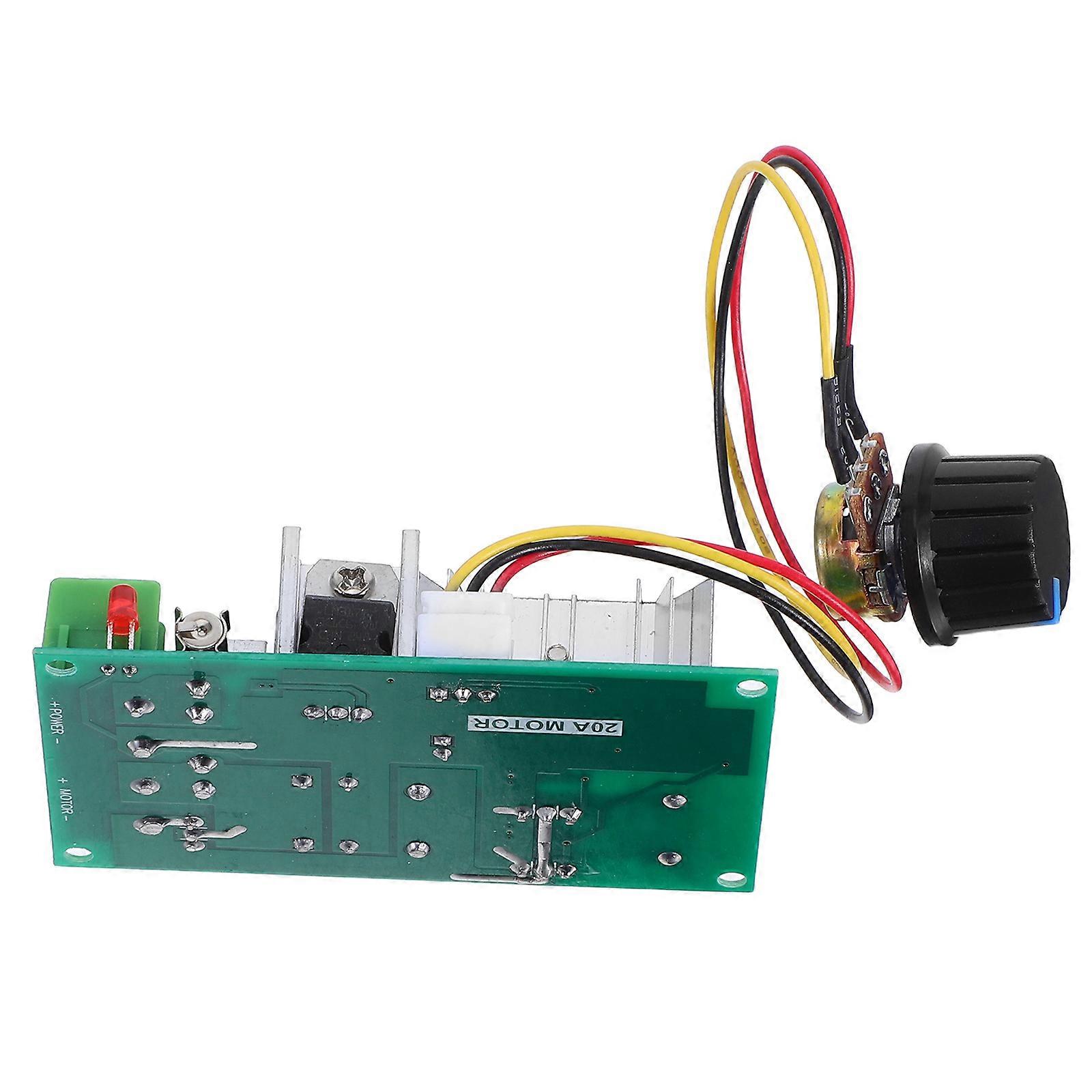 Dc Motor Speed Controller Pwm Speed Regulator for Home Use 20a Module
