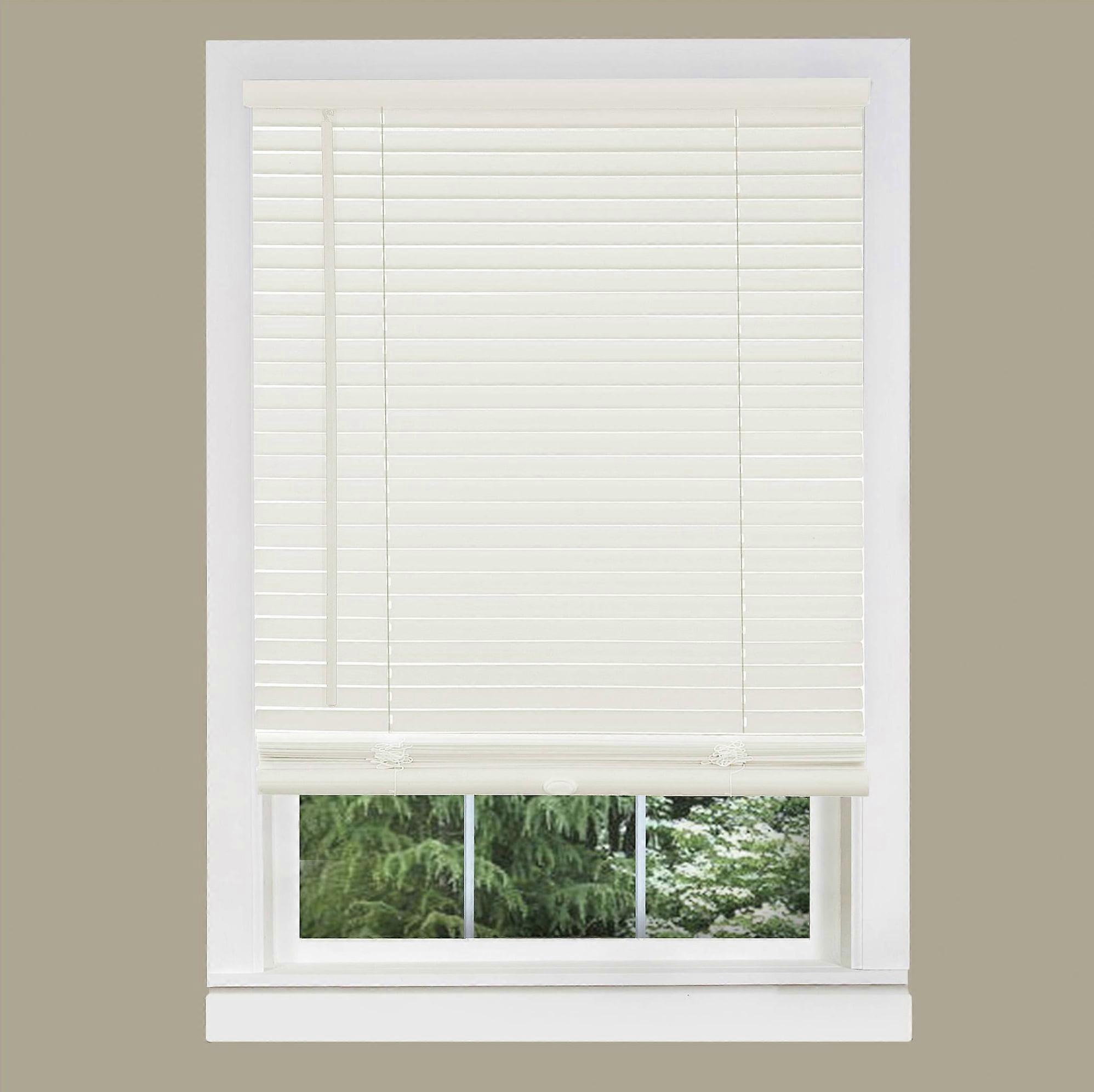Cordless Morning Star Light Filtering Window Blind (Alabaster, 45" x 64")