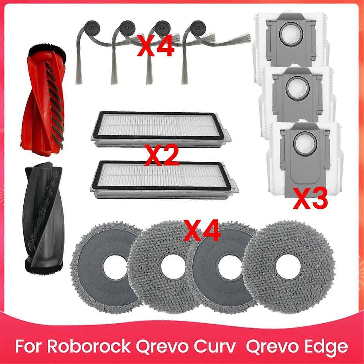 For Qrevo Curv,Qrevo Edge Robot Vacuum Accessories Main Side