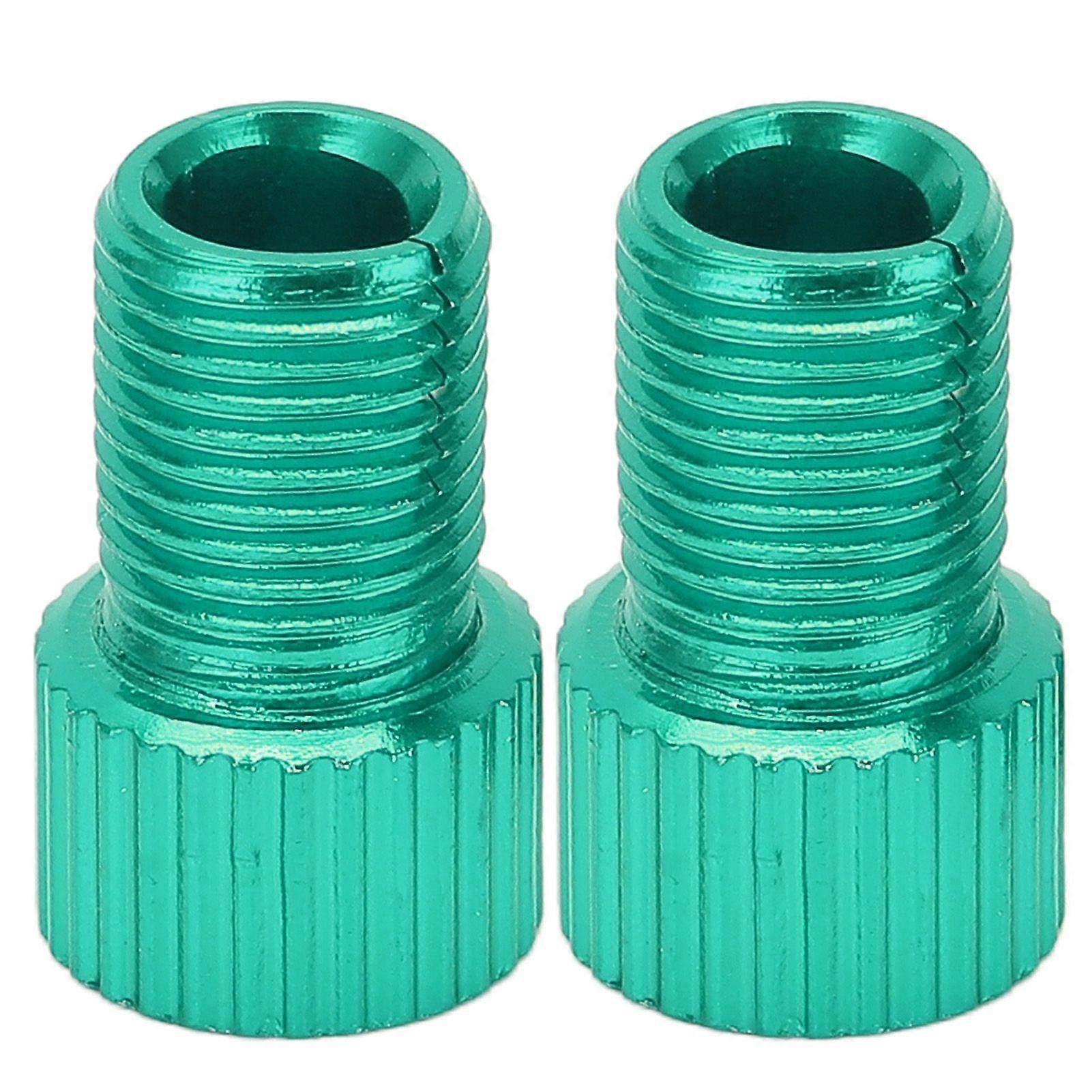 Mountain Bike Pump Adapter (2 Pack), Durable, Green