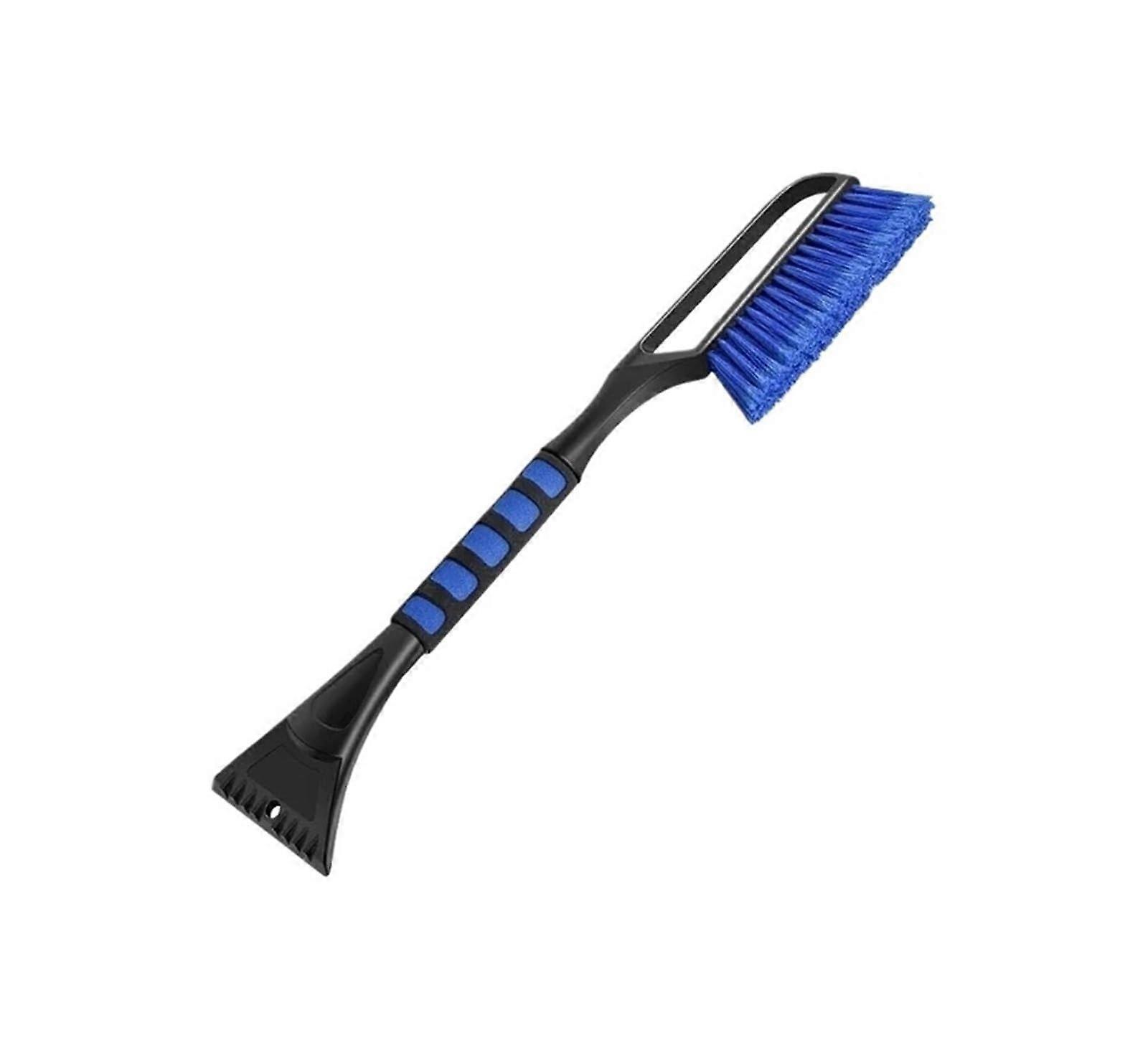 Car Snow Shovel with Ice Scraper, Wide Blade Fast Clearing, Ergonomic Grip Winter Removal Tool