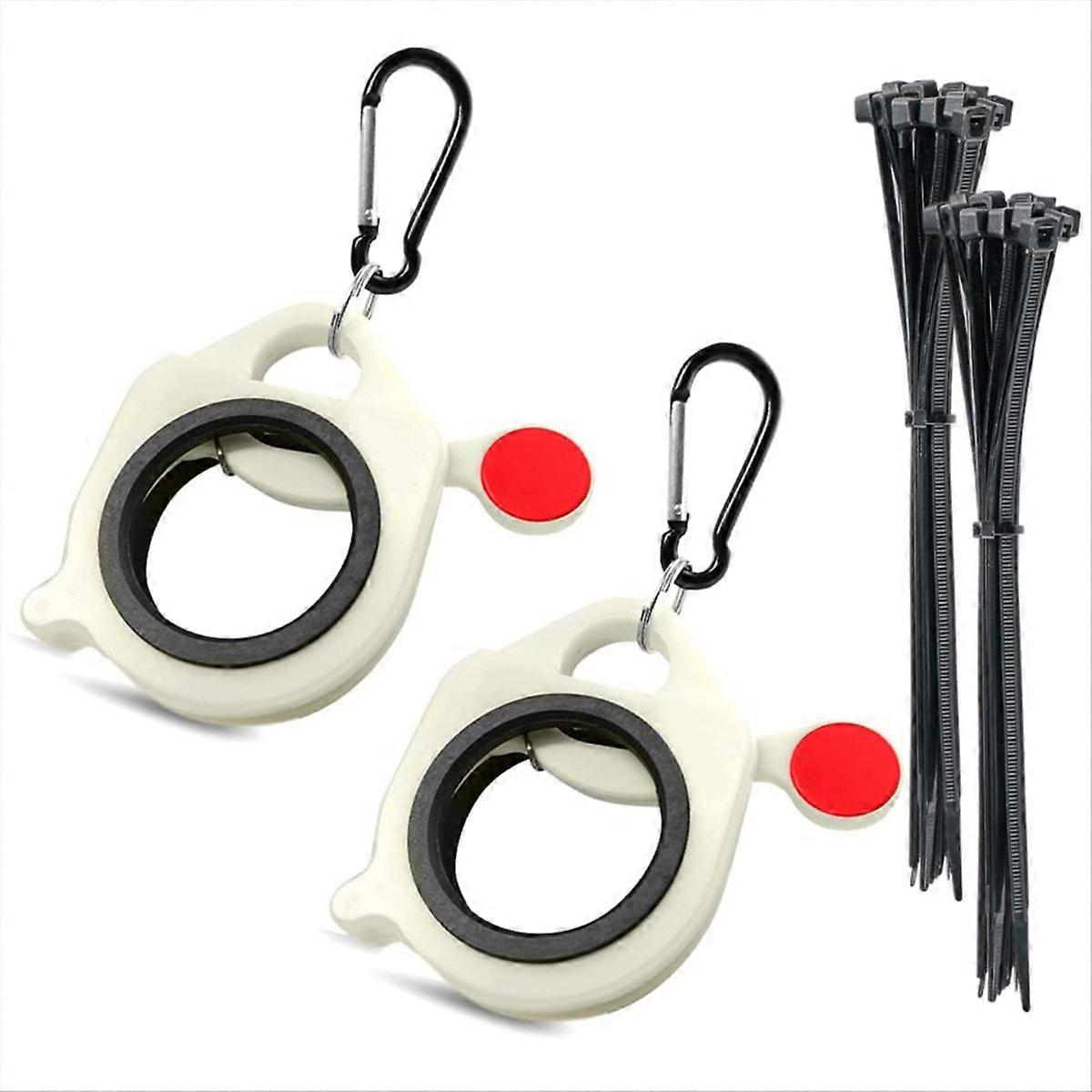 منظم رباط الكابلات - قطعتين - للربطات الثقيلة والربطات المعدنية