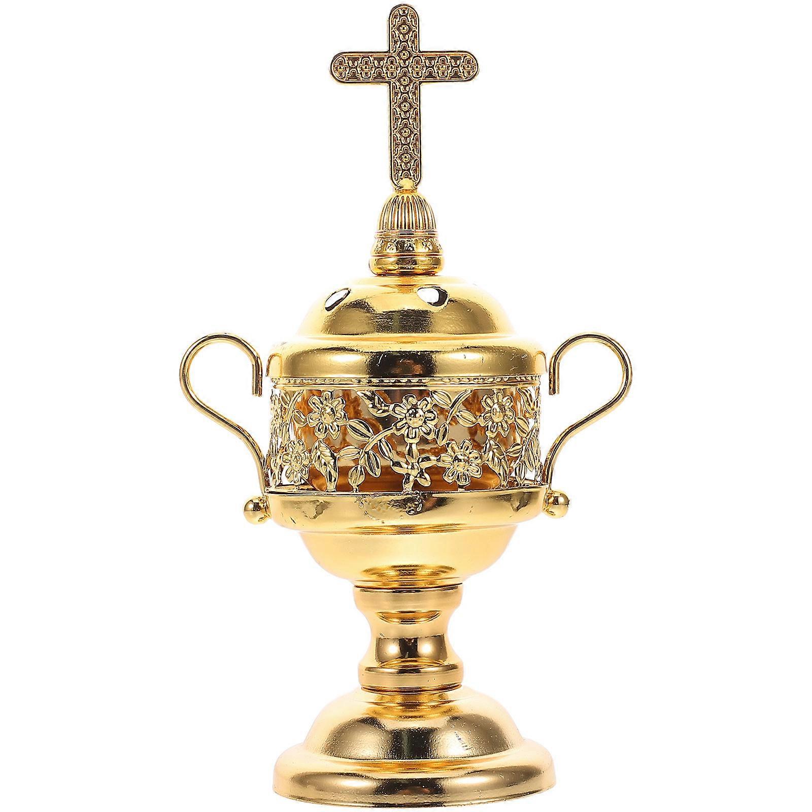 Middle Eastern Bakhoor Incense Burner Aromatherapy Metal for