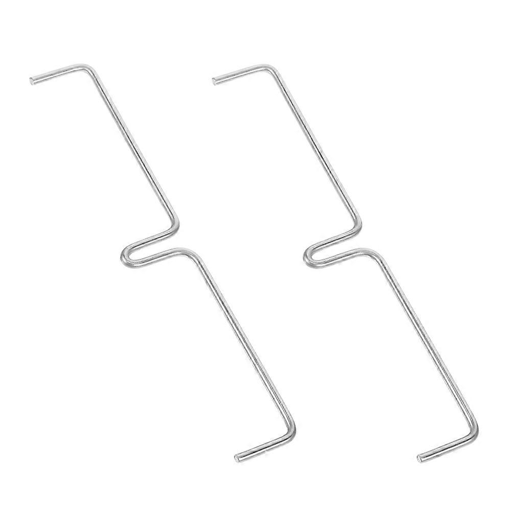 Silver Metal Stirring Rod for Popcorn Machine Accessories 2Pcs Pack