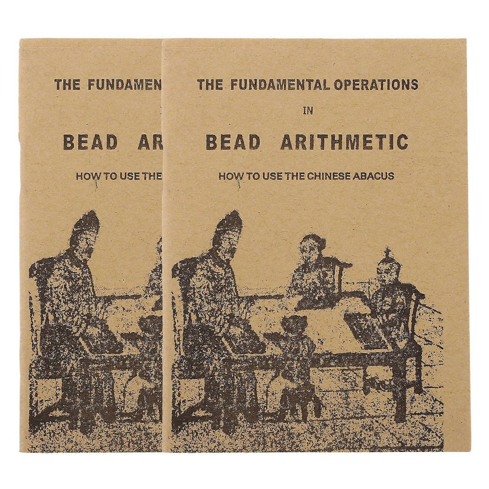 Chinesischer Abakus – Anleitung, Lernhilfe für Kinder (2 Stück)