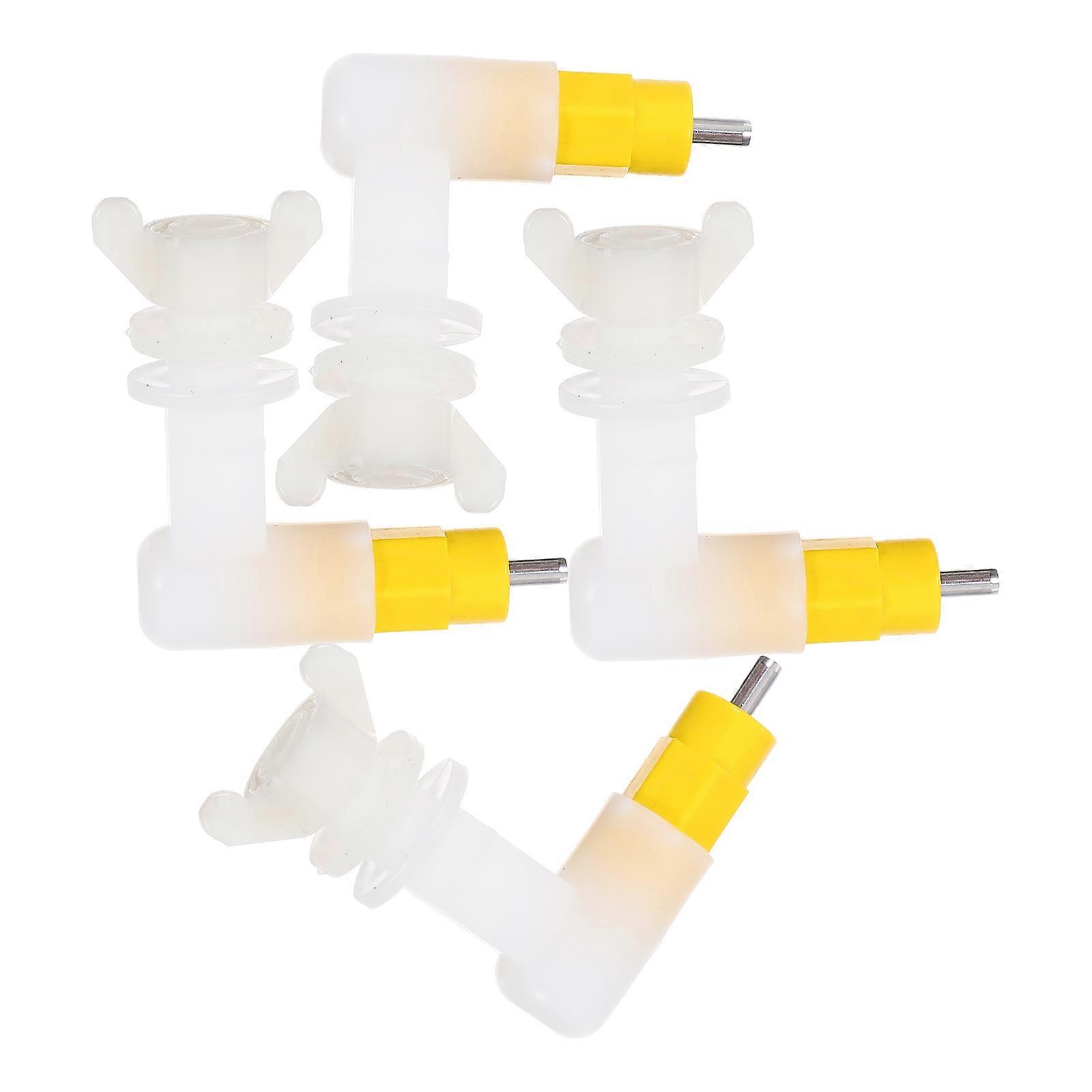 Chicken Water Nipples Automatic Waterer for Poultry 4Pcs Set