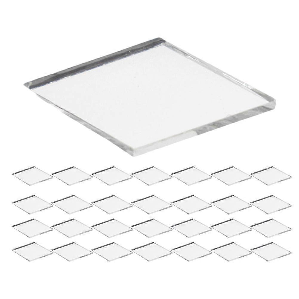 Assorted Adhesive Mirror Tiles for Wall Art 200Pcs Rhombus
