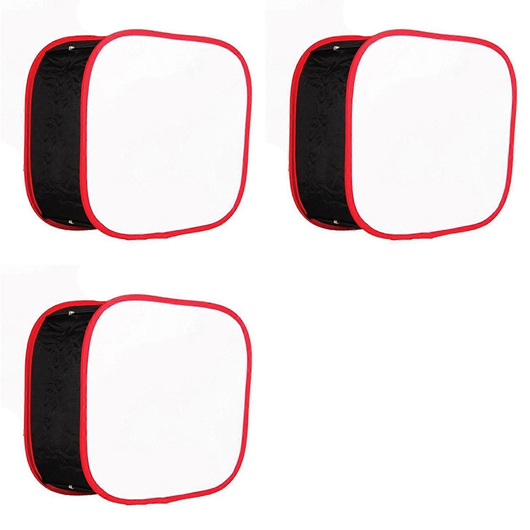 3X Portable Collapsible Softbox LED Light Panel Diffuse Light Room Lighting Modifier for LED Light