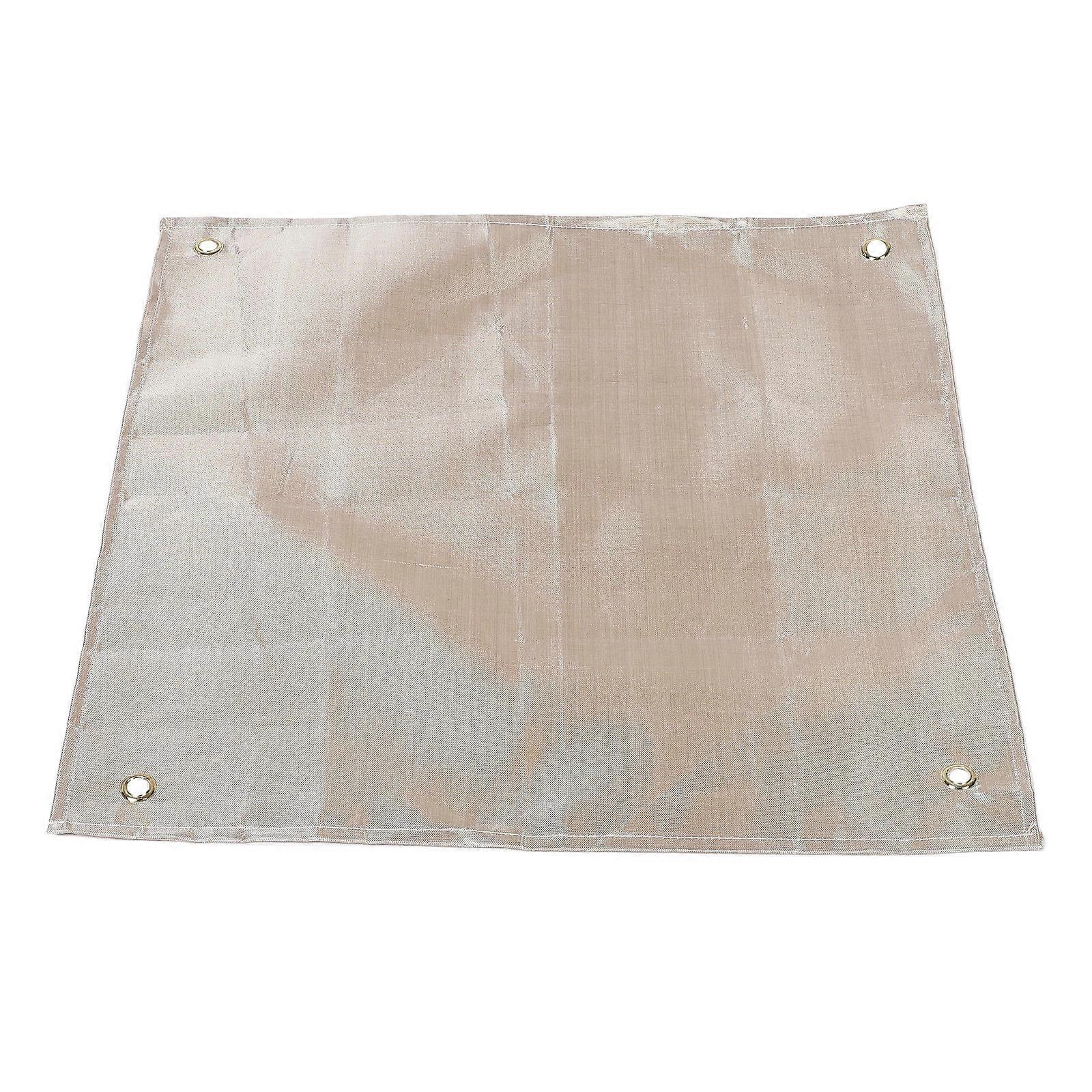 Outdoor Fireproof Cloth Durable And Reusable Square 60X60X0.2cm 1Pack