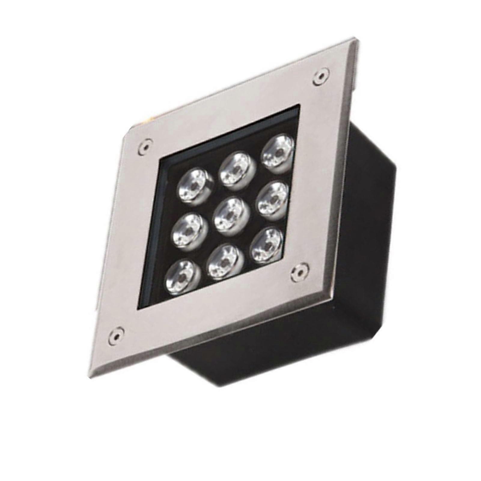 LED Landscape Spotlight IP67 Waterproof 24V Warm White Recessed Garden Path Driveway Light