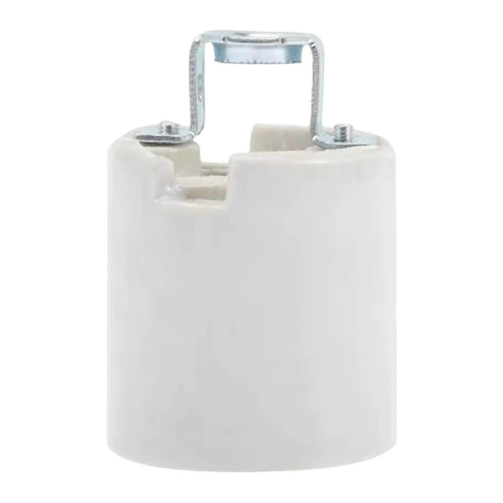 2Pcs E26 Ceramic Lamp Holder Heat Resistant Light Socket Base for  Temperature DIY Lighting