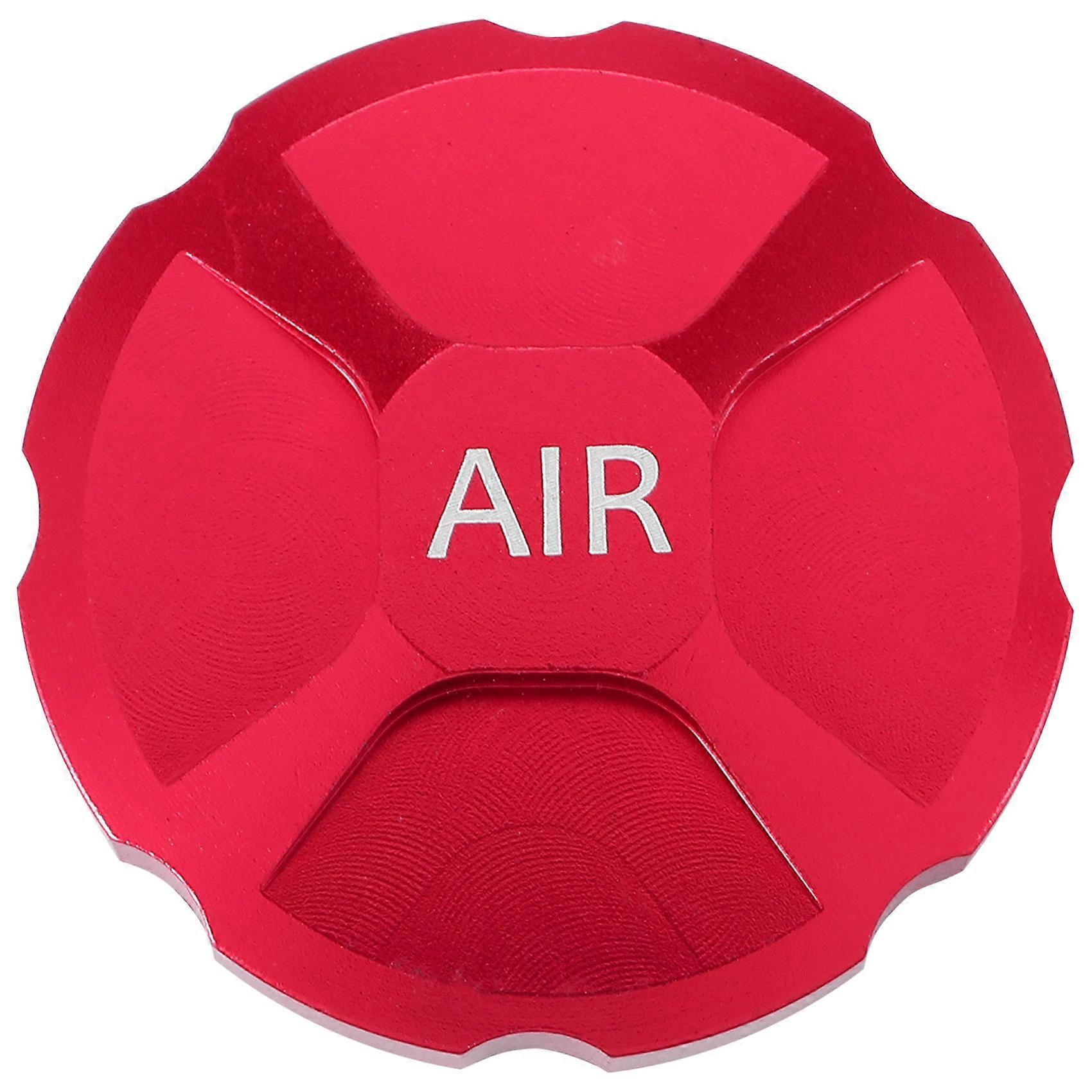 Cache-embout de fourche de VTT en alliage d'aluminium, protection contre les chocs, rouge