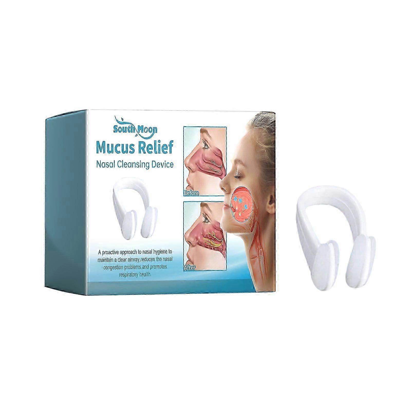 Silicone Nasal Cleaner for Congestion Relief & Hygiene  Portable, Gentle & Easy to Use