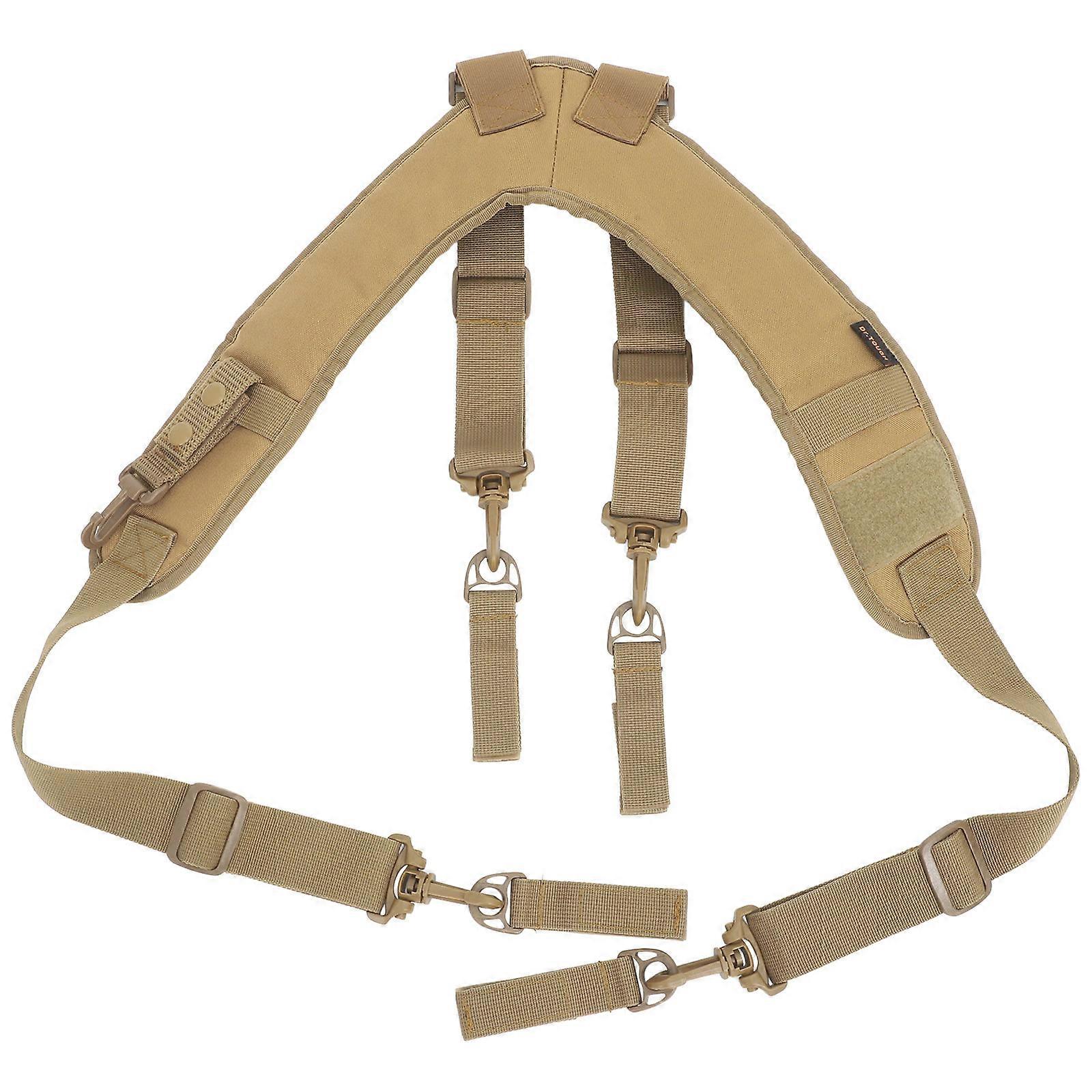 Work Heavy Duty Tool Belt with Adjustable Suspenders for Construction