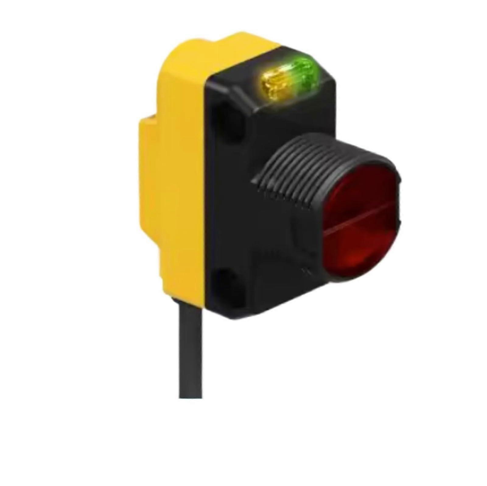 QS18VN6FF100Q7 Photoelectric Switch Sensor, 18mm Diameter, NPN Output, Reliable Performance for Industrial Automation