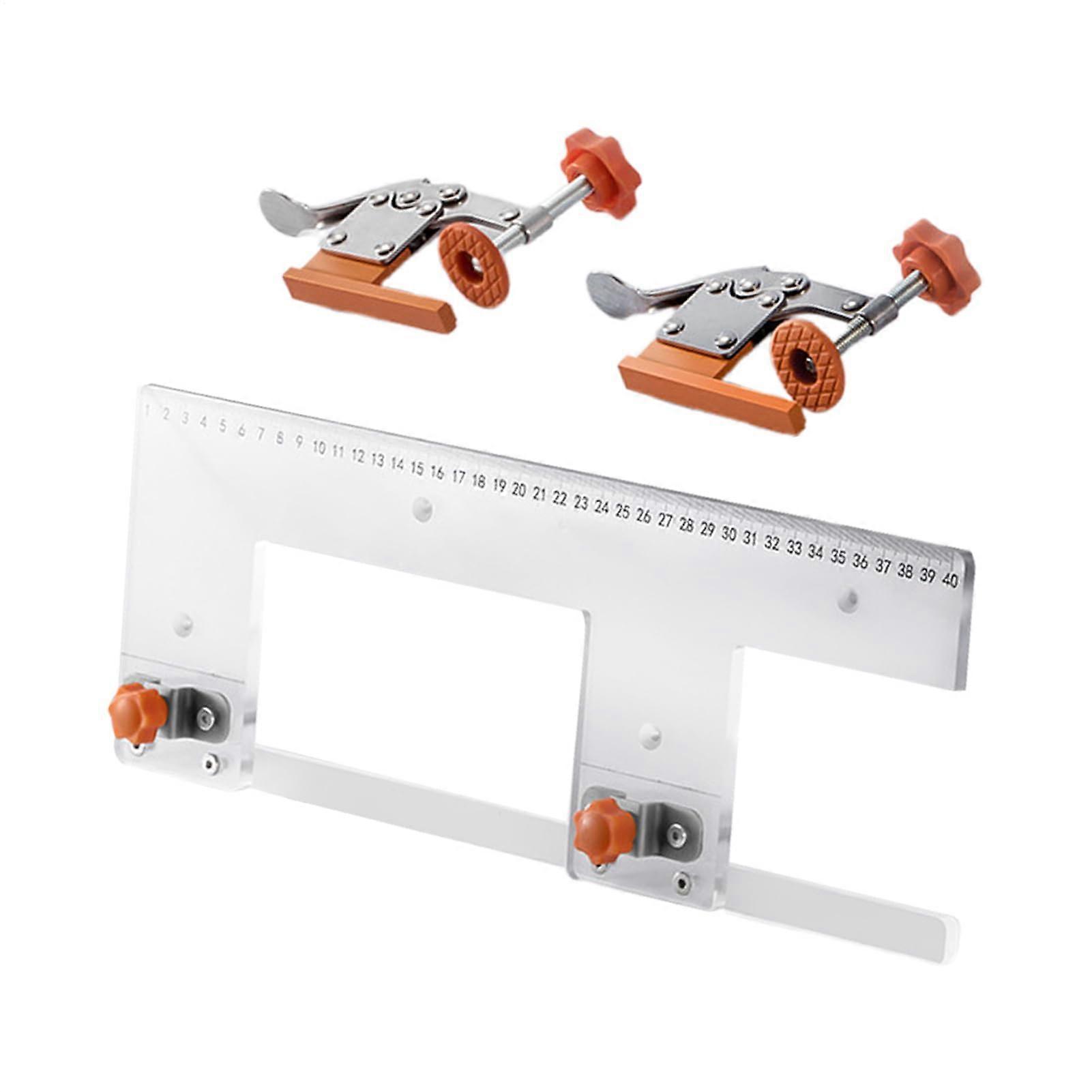 Woodworking Grooving Tool with Precise Cutting, Quick Profile Adjustment, Secure Clamp for Cabinet Making