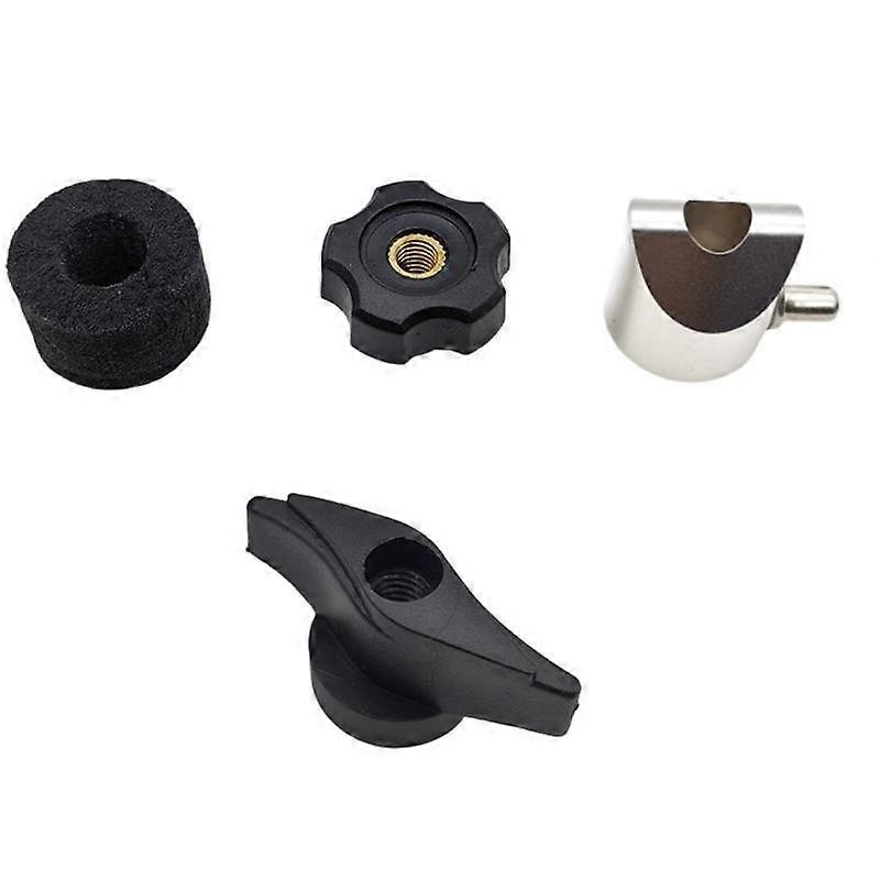 Electronic Drum Cymbal Stand Mounts Adjustable Height Angle Quick Release Drum Hardware System for Practice Performances