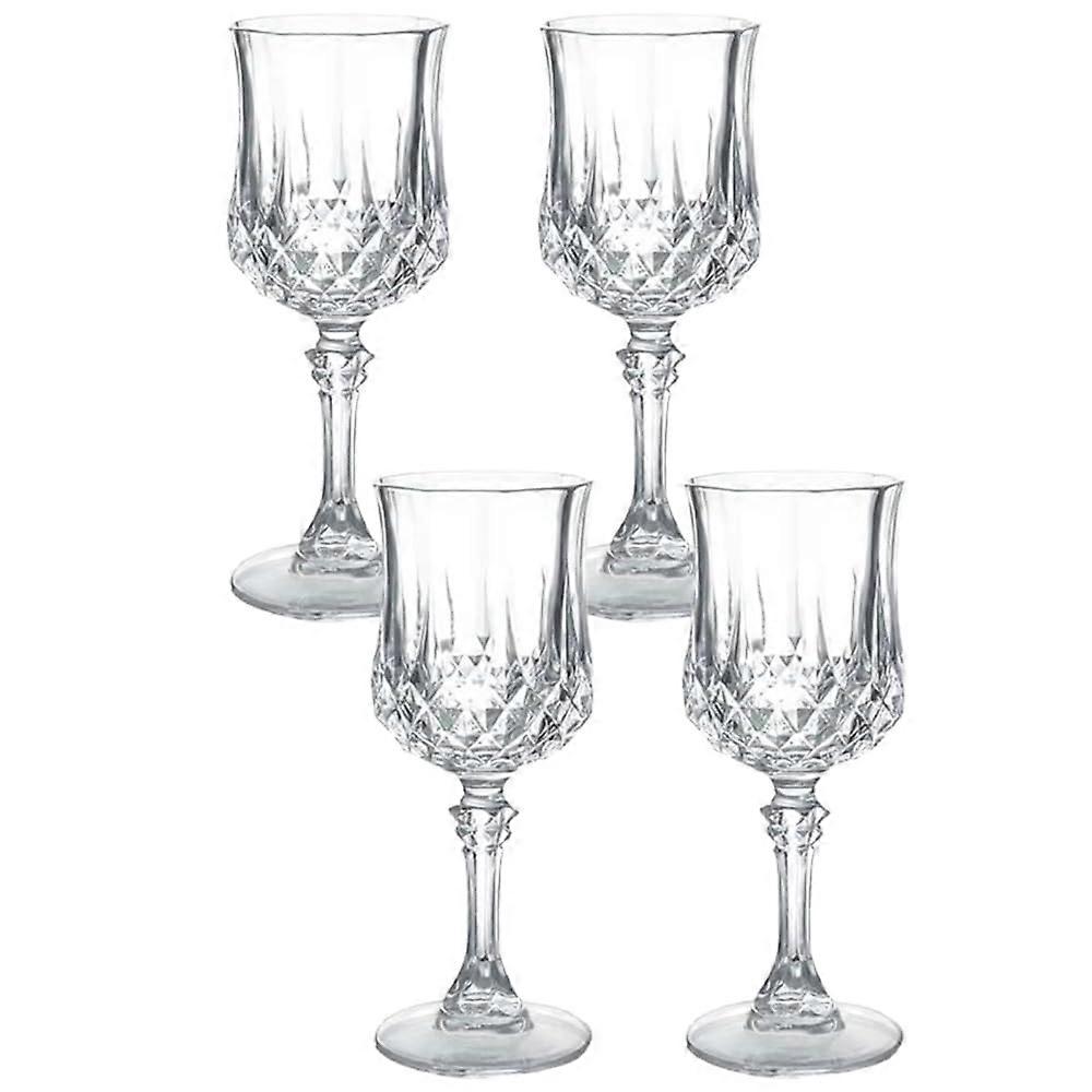Set of 4 Crystal Cordial Glasses 1.75 oz Elegant Aroma Enhancing Small Liquor Glasses for Limoncello Port Sherry