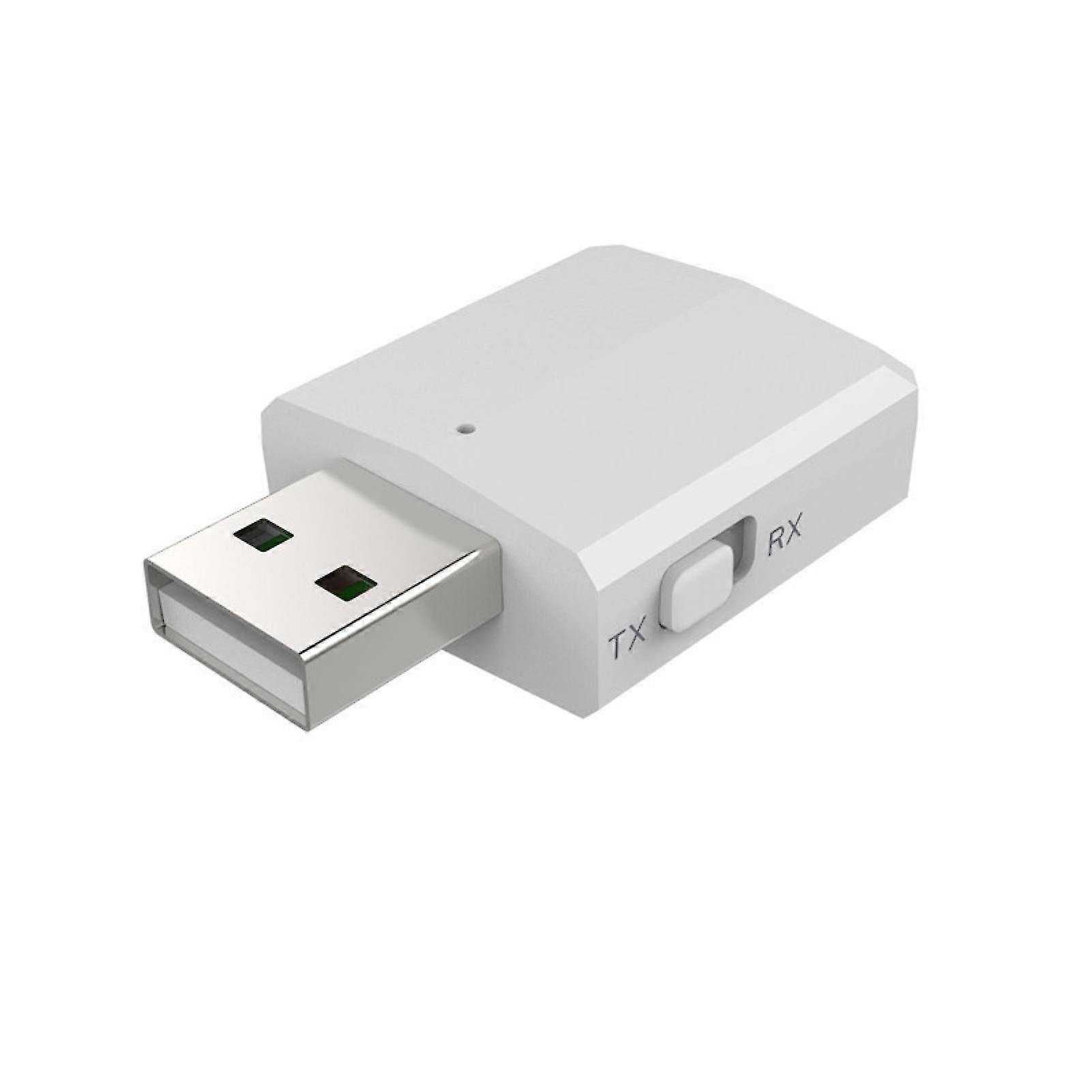 2 In 1 Mini Portable Bluetooth-compatible 5.0 Audio Receiver Transmitter Adapter For Tv/pc